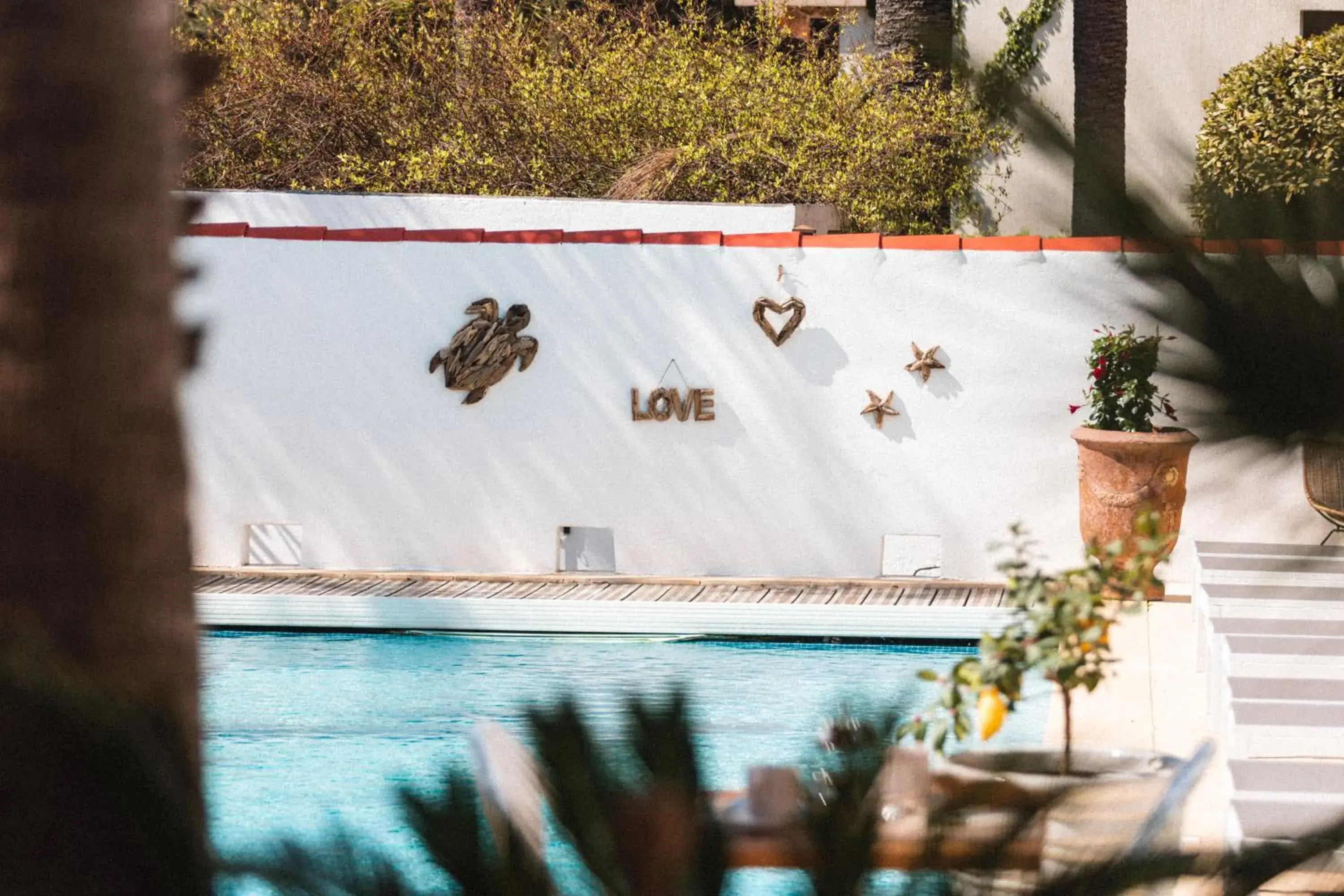 Swimming pool in Hôtel La Villa Juan Beach Swimming pool in Hôtel La Villa Juan Beach