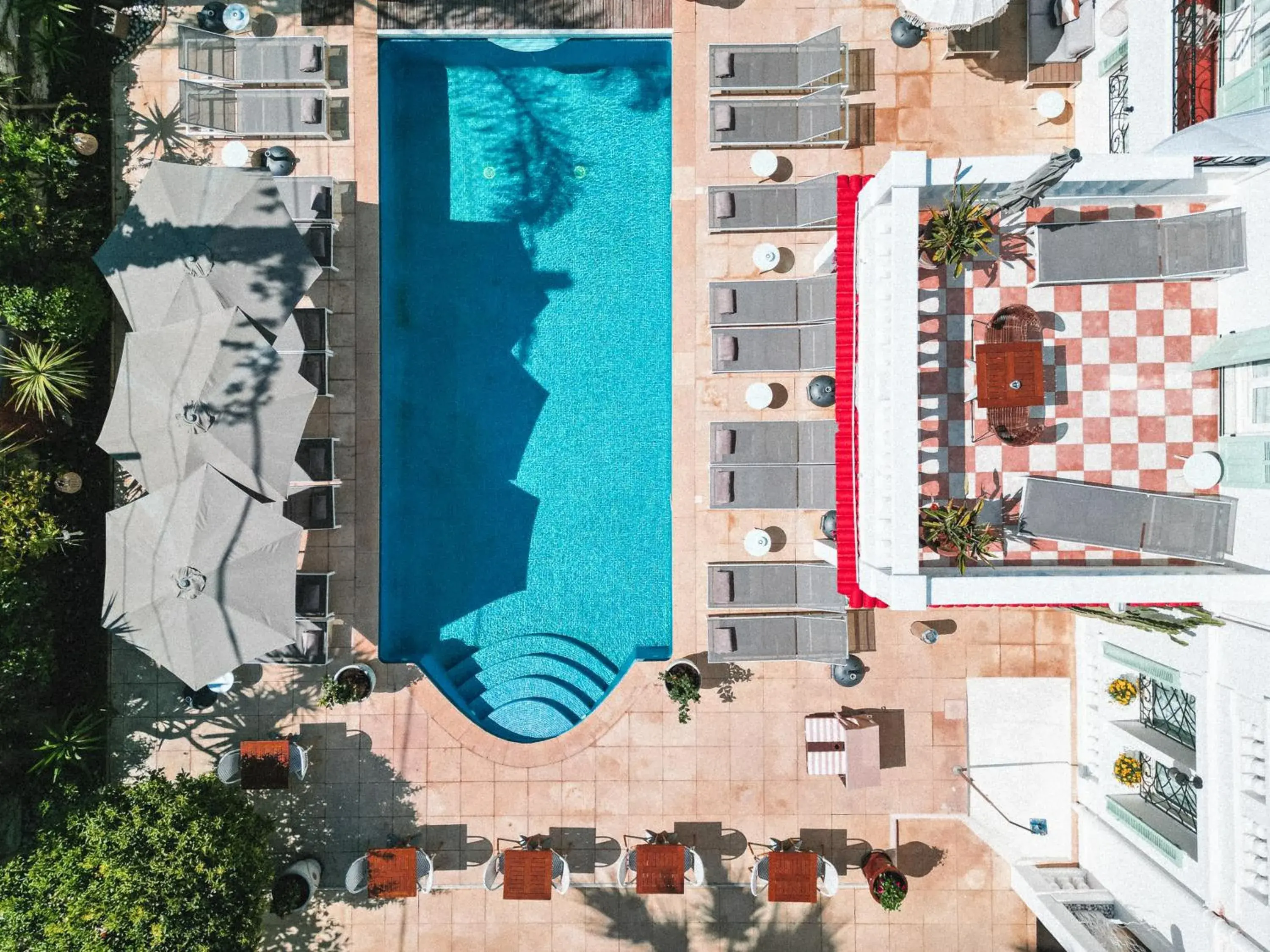 Swimming pool in Hôtel La Villa Juan Beach Swimming pool in Hôtel La Villa Juan Beach