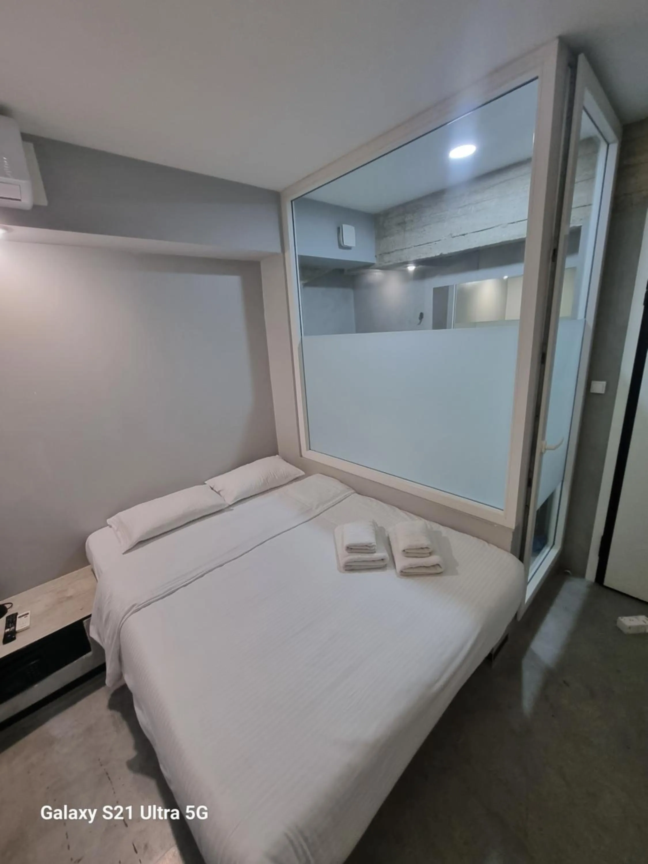 View (from property/room), Bed in athens.apartotel.box