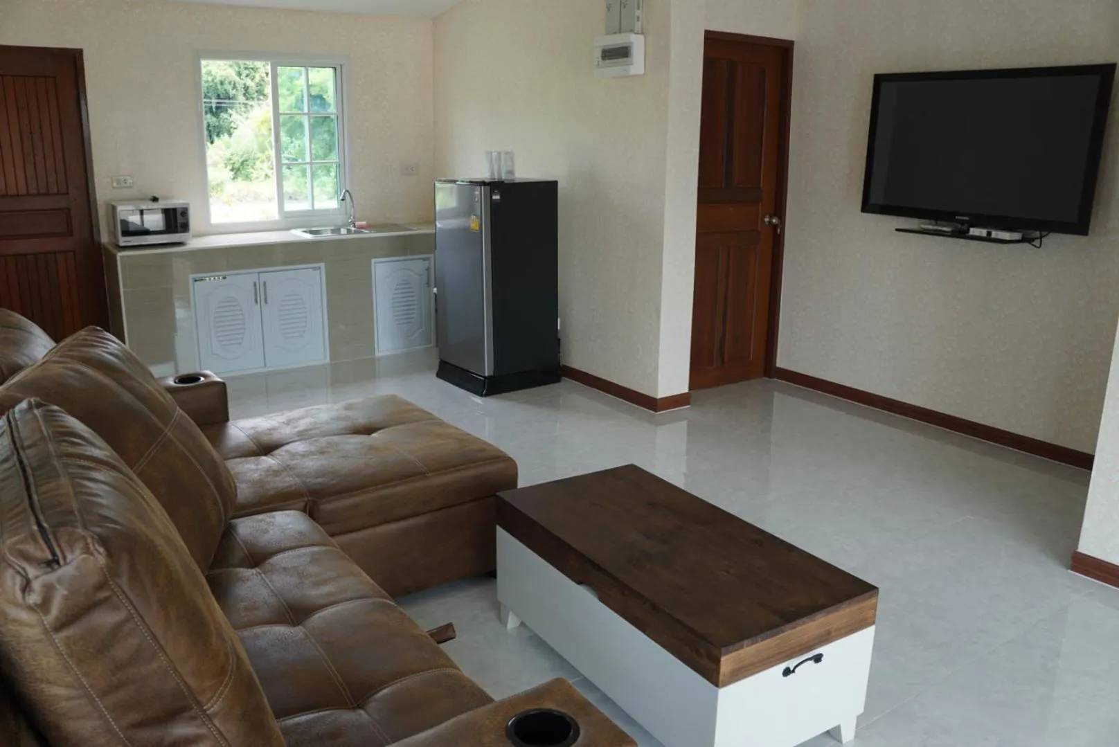 Seating area in Evie Mae Resort