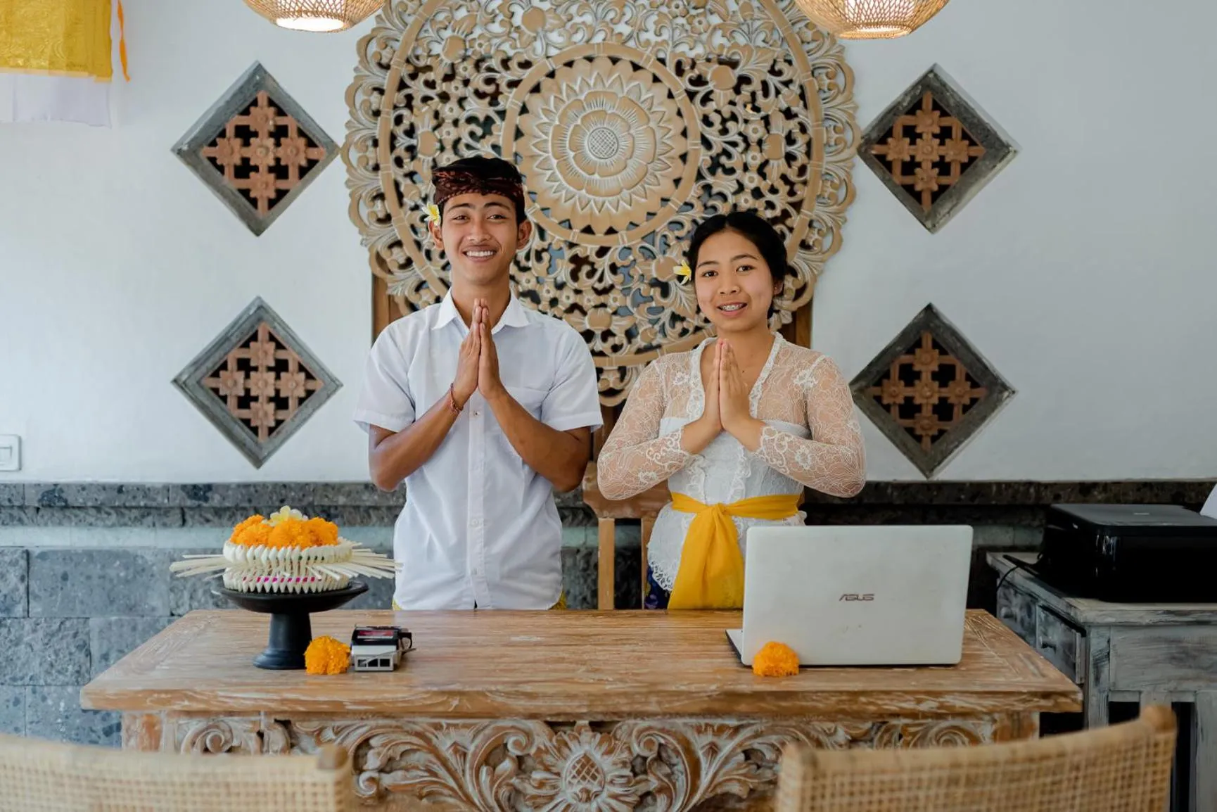 Staff in Santosha Place