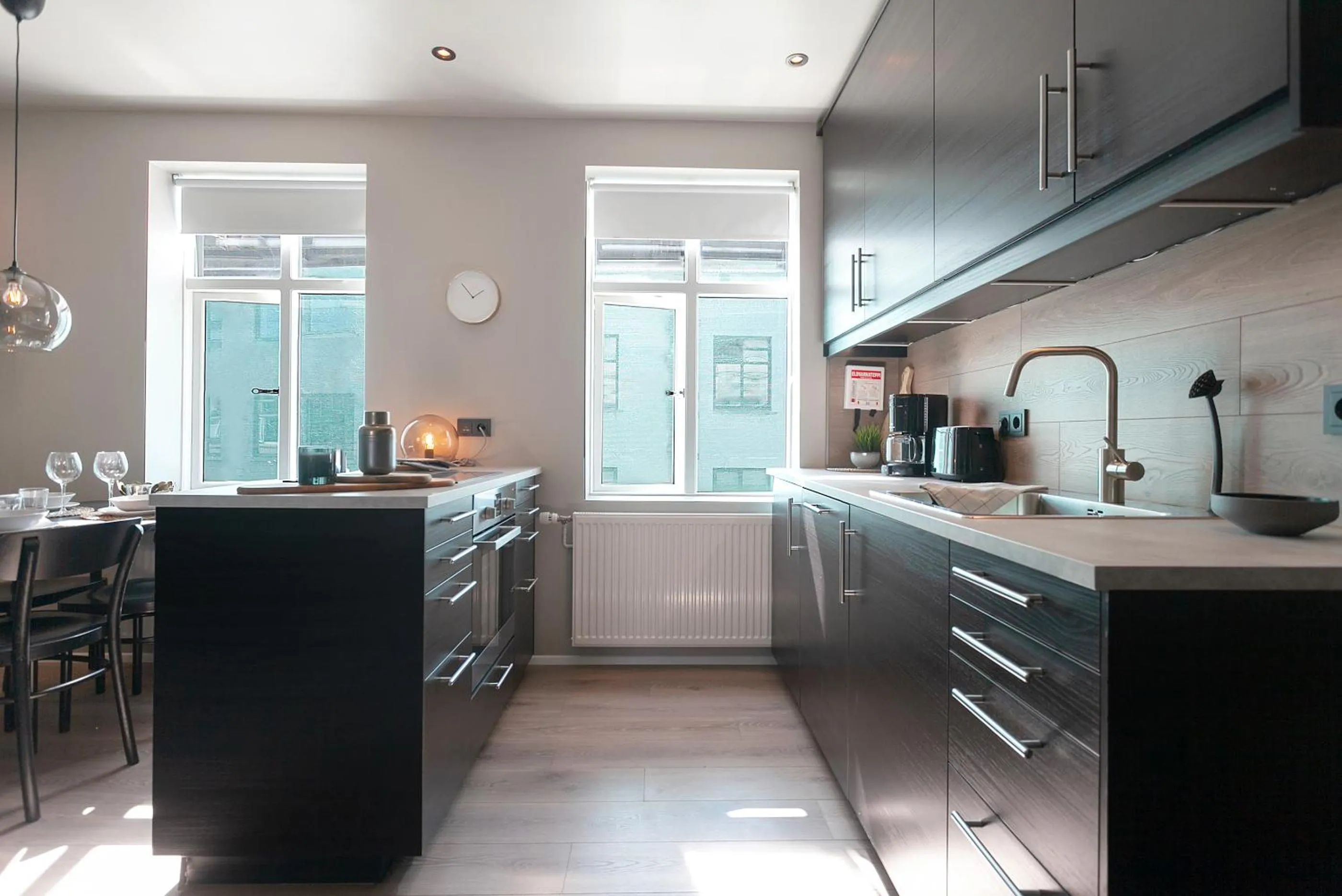 Kitchen or kitchenette in Vesturgata