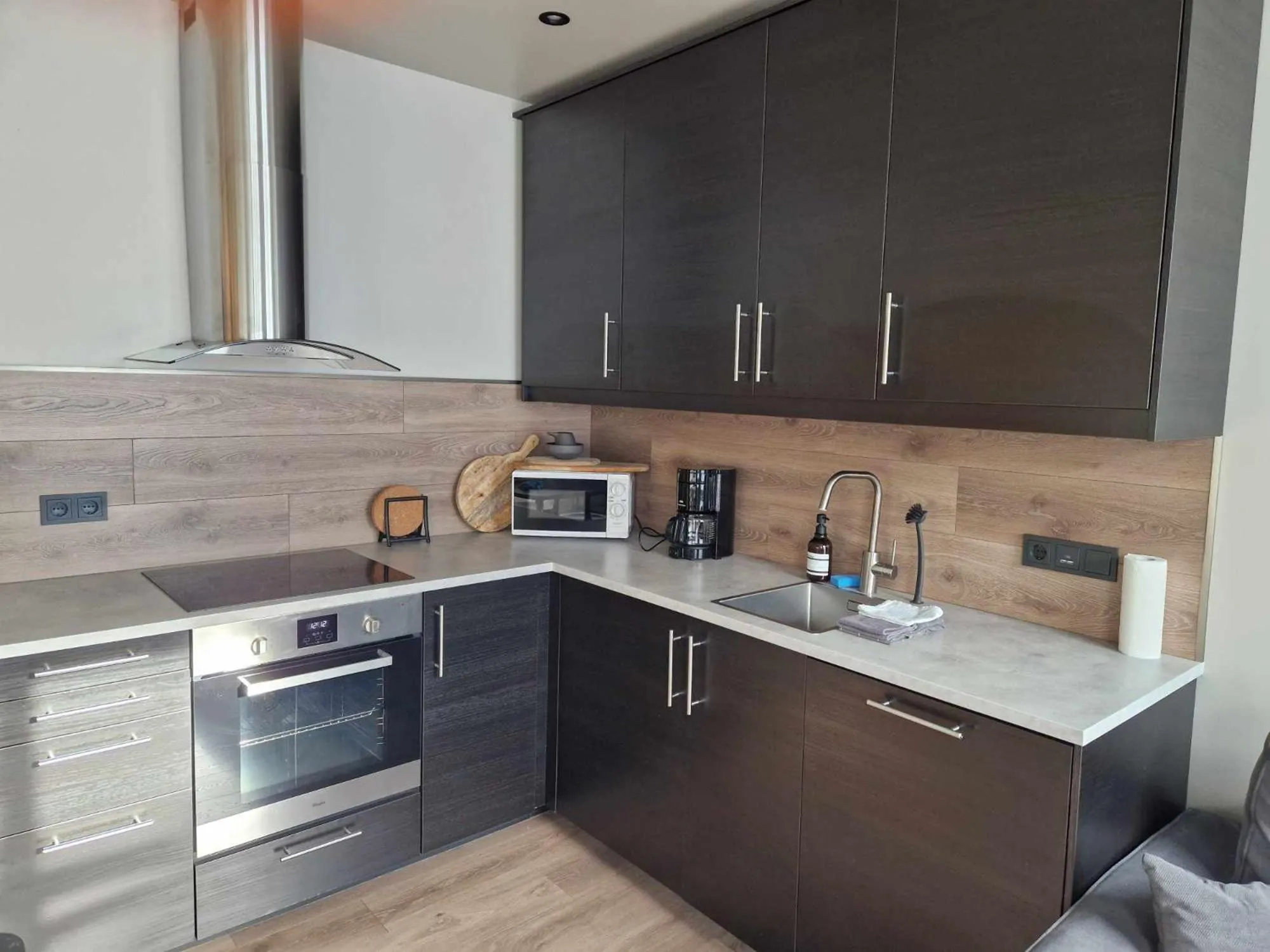 Kitchen or kitchenette in Vesturgata