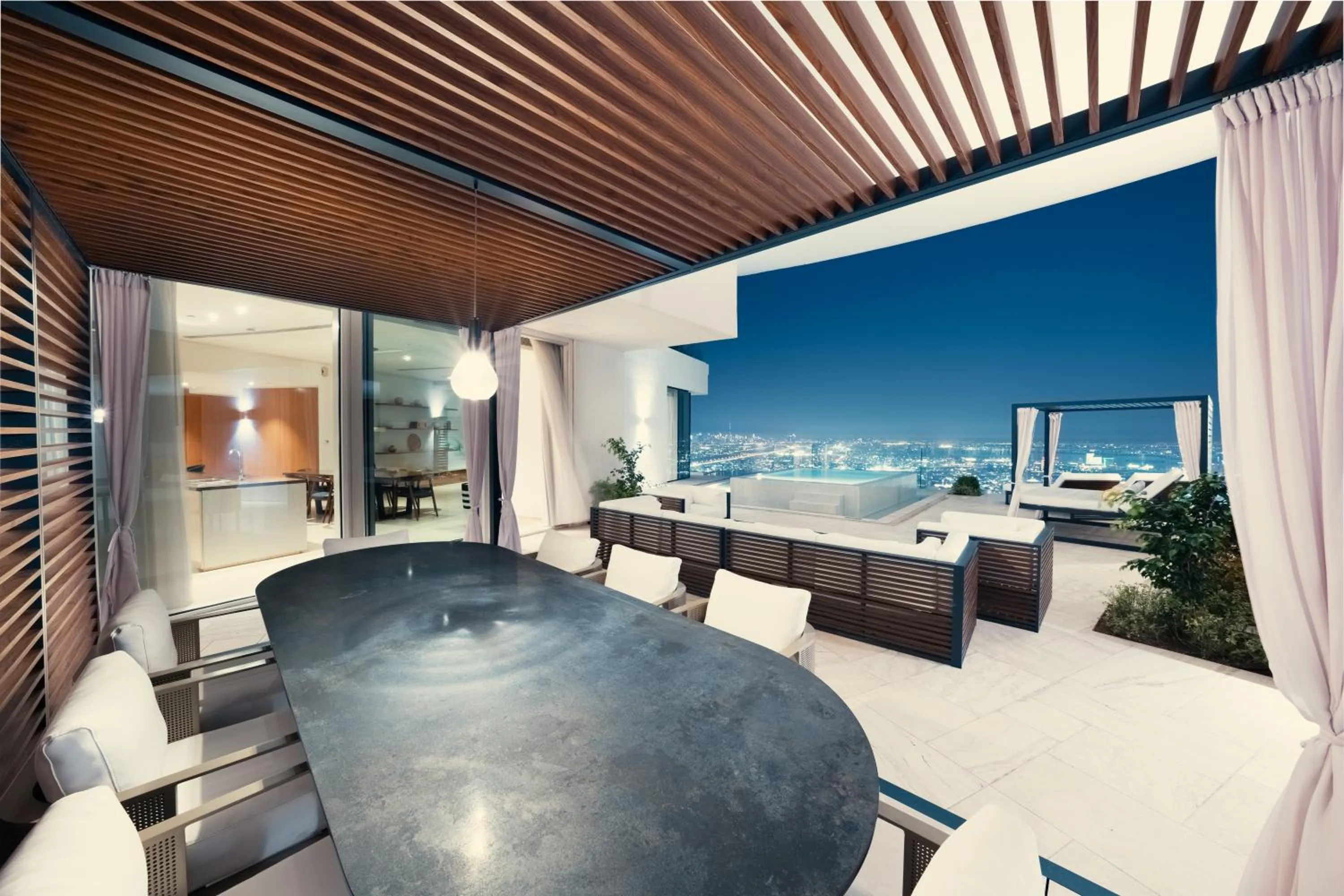 Seating area in FIVE Jumeirah Village