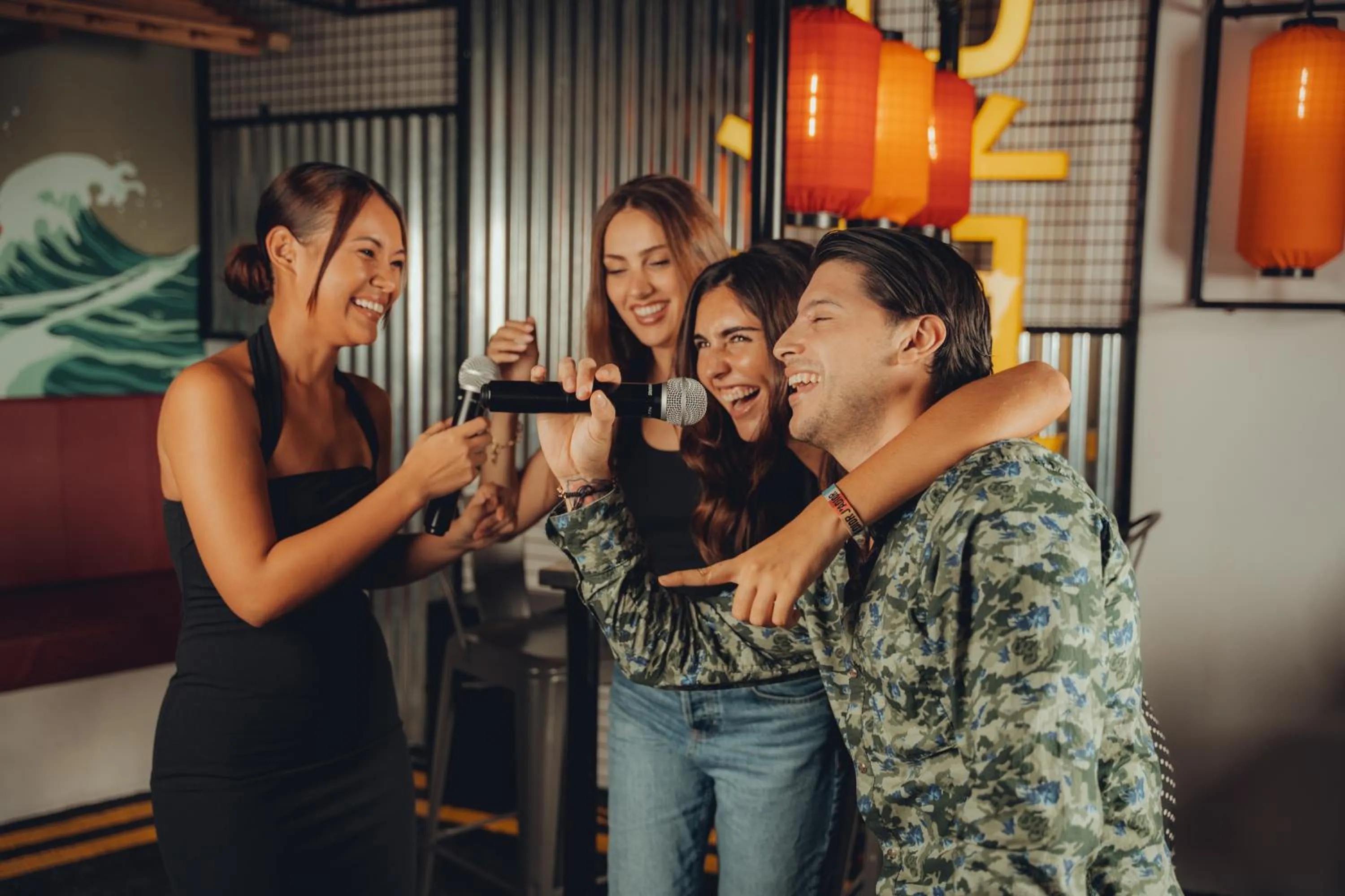 group of guests in FIVE Jumeirah Village