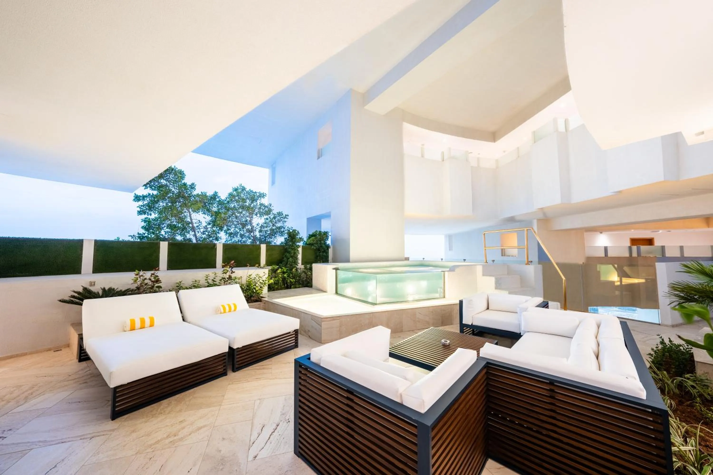 Seating area in FIVE Jumeirah Village