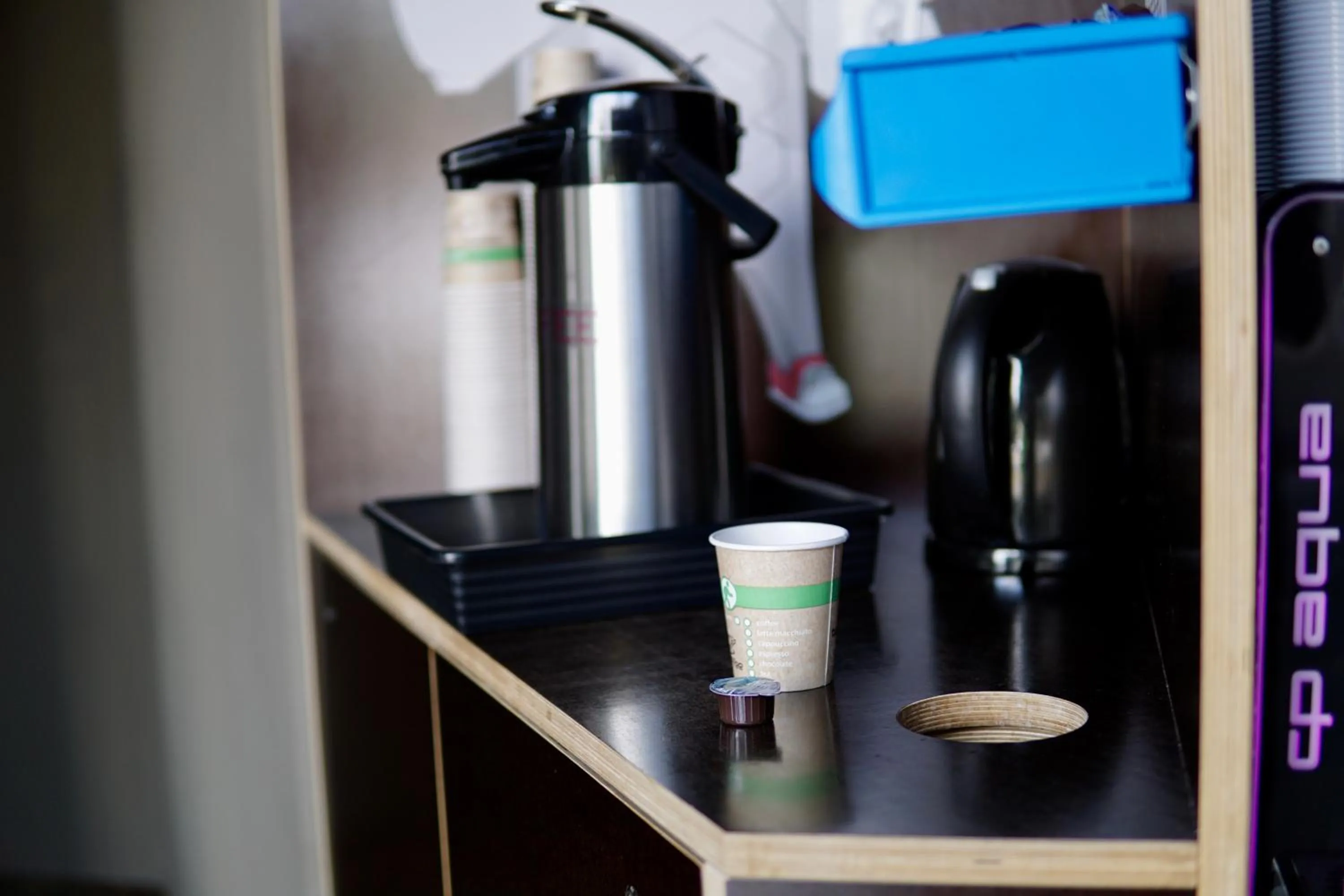 Decorative detail in BoxHotel Hannover