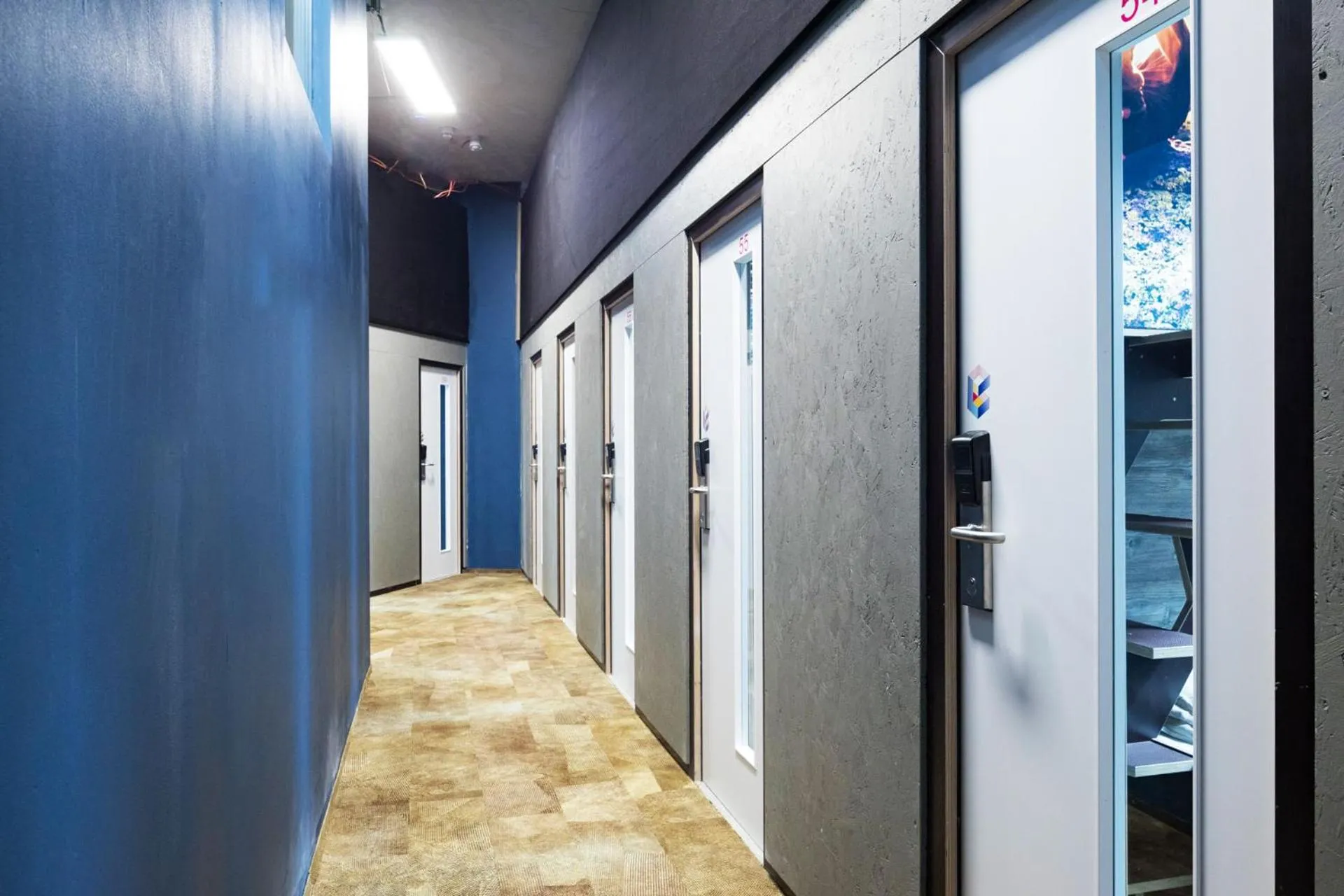 Area and facilities in BoxHotel Hannover