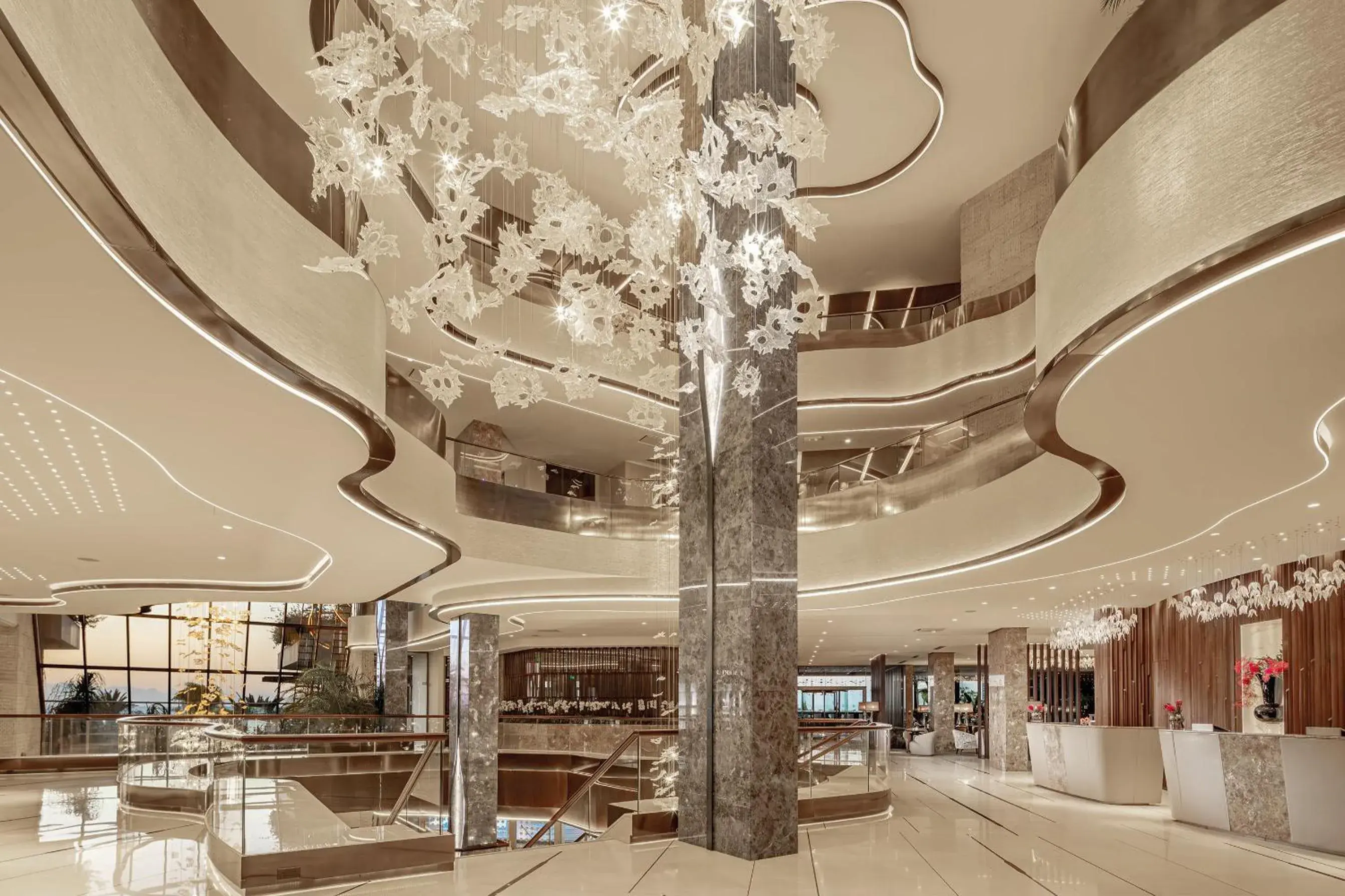 Lobby or reception in Four Seasons Hotel Lobby or reception in Four Seasons Hotel