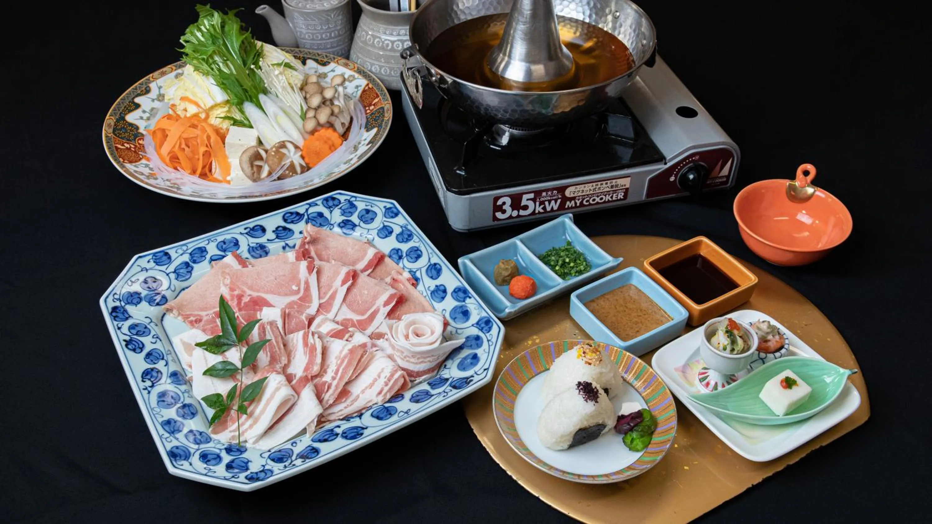 Food in Aqua Garden Hotel Fukumaru