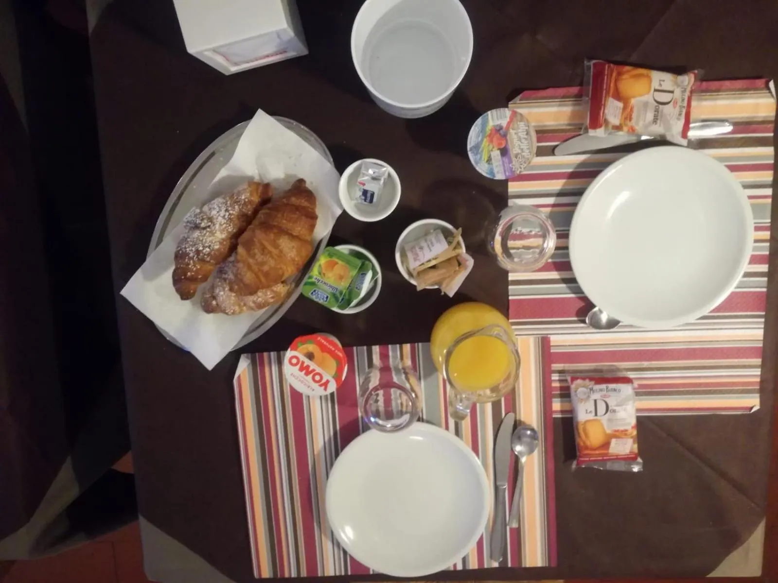 Italian breakfast in Hotel da Renato