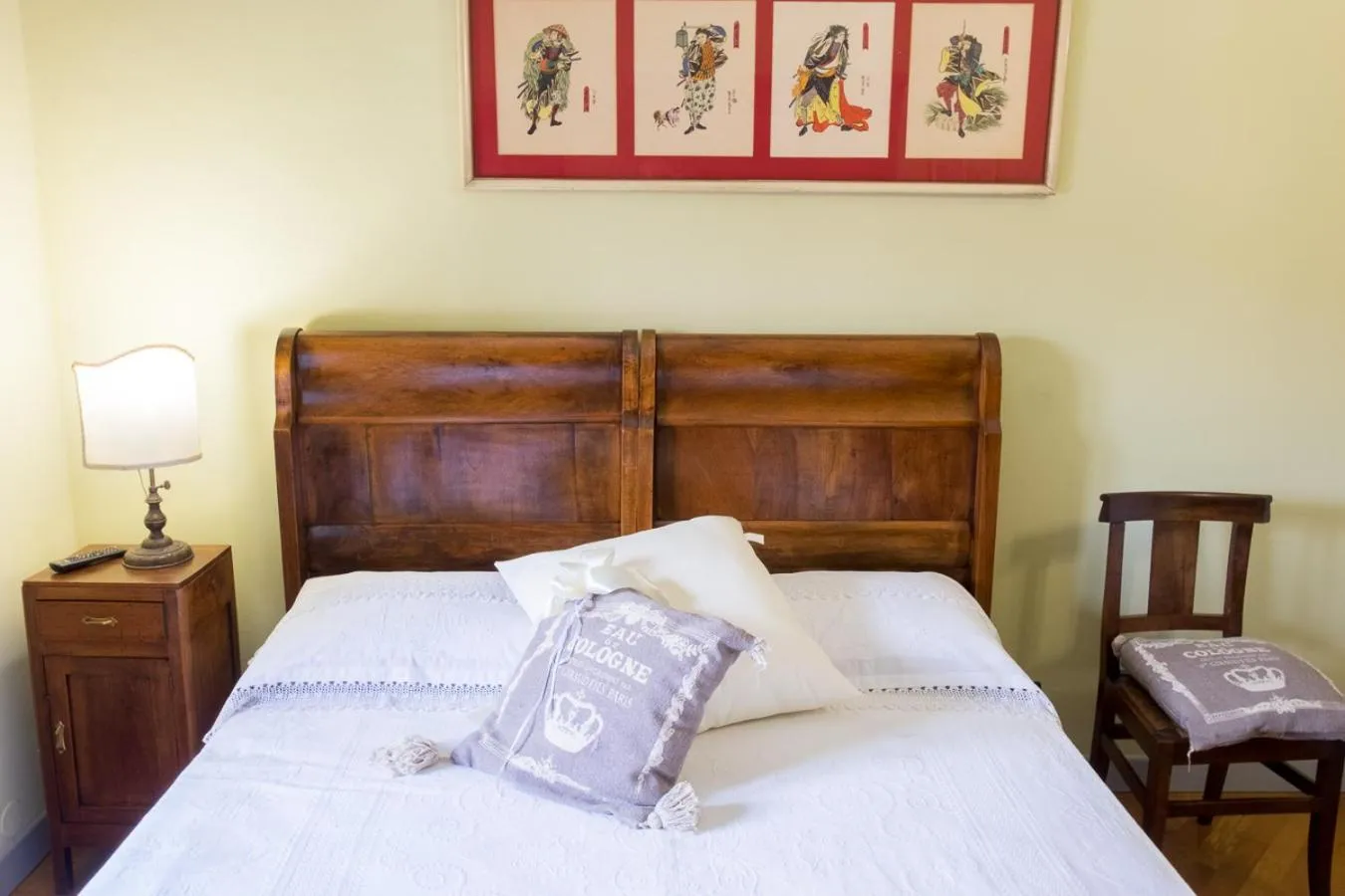 Bed in Villa Rambaudi