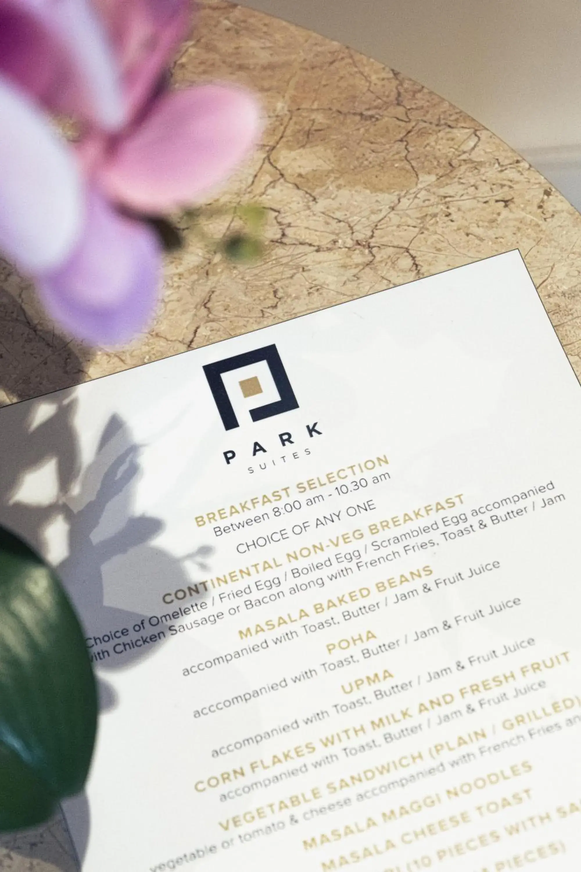 Breakfast in Park Suites Breakfast in Park Suites