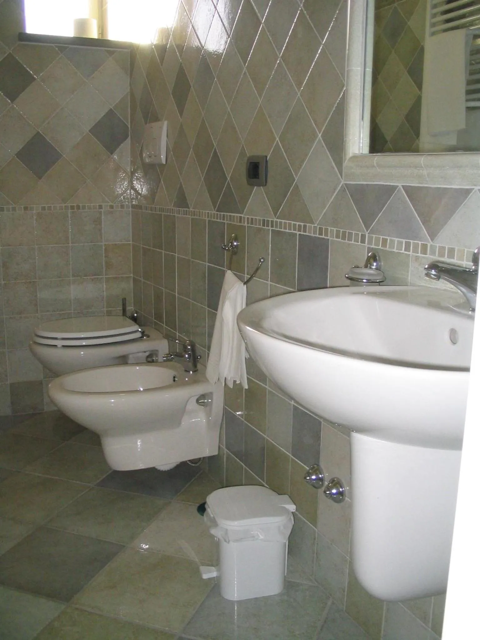 Bathroom in Agriturismo La Lobra