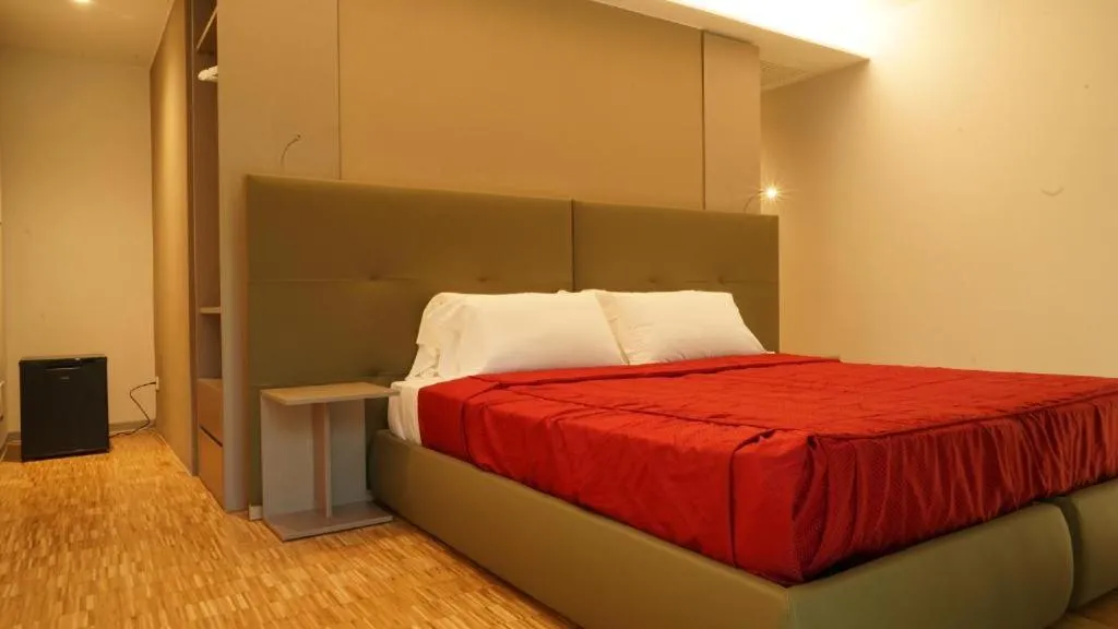 Bed in Valmarana Morosini Hotel