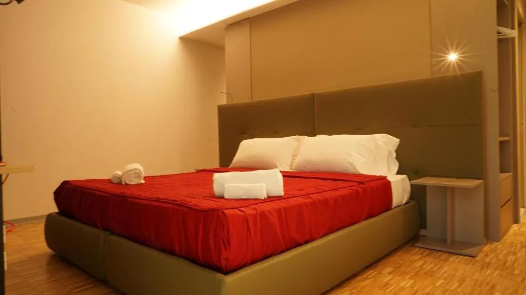 Bed in Valmarana Morosini Hotel