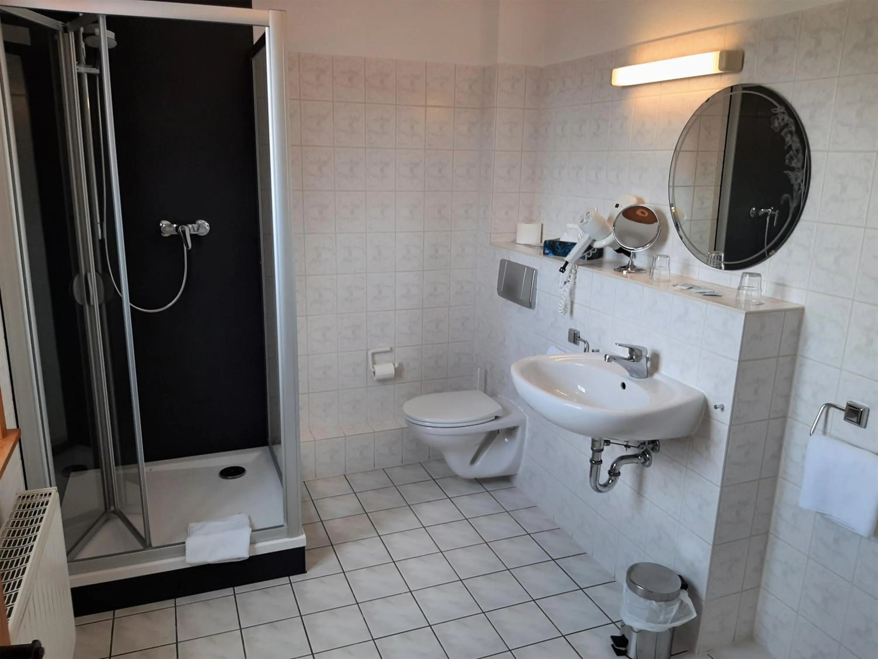 Bathroom in Landhotel Gemeindeschänke