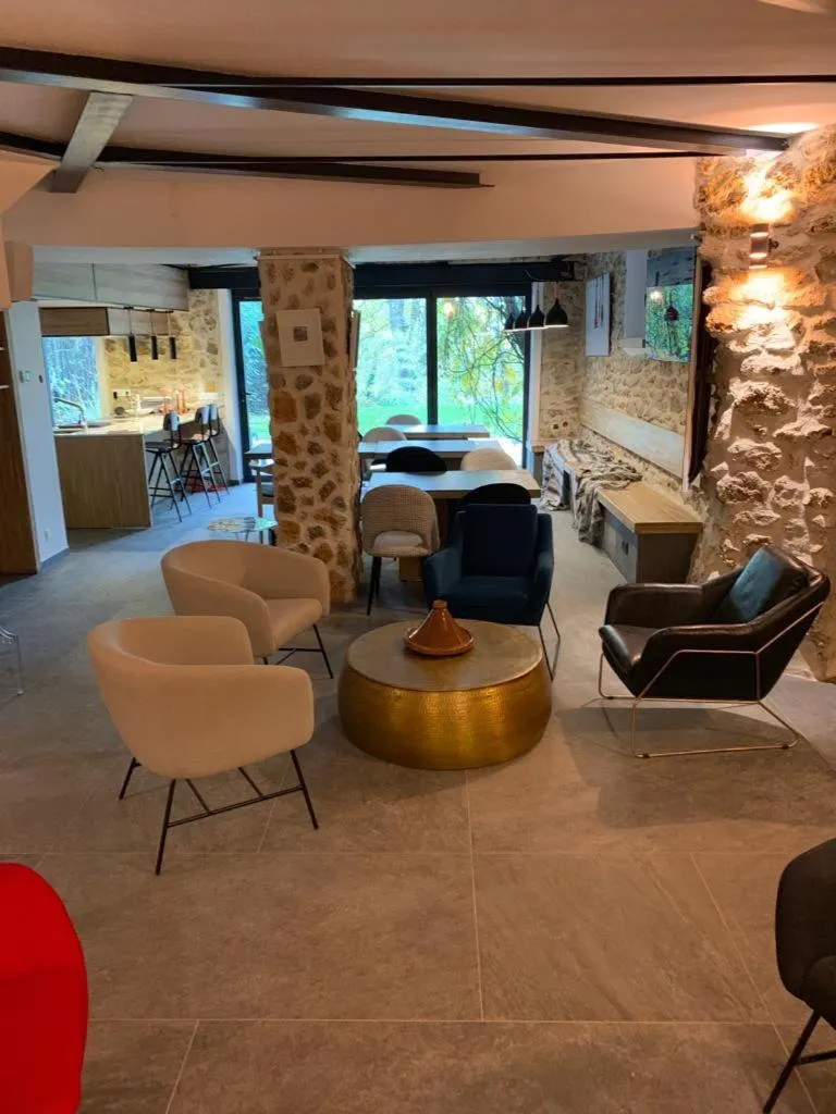 Living room in LA MAISON DE ROBINSON