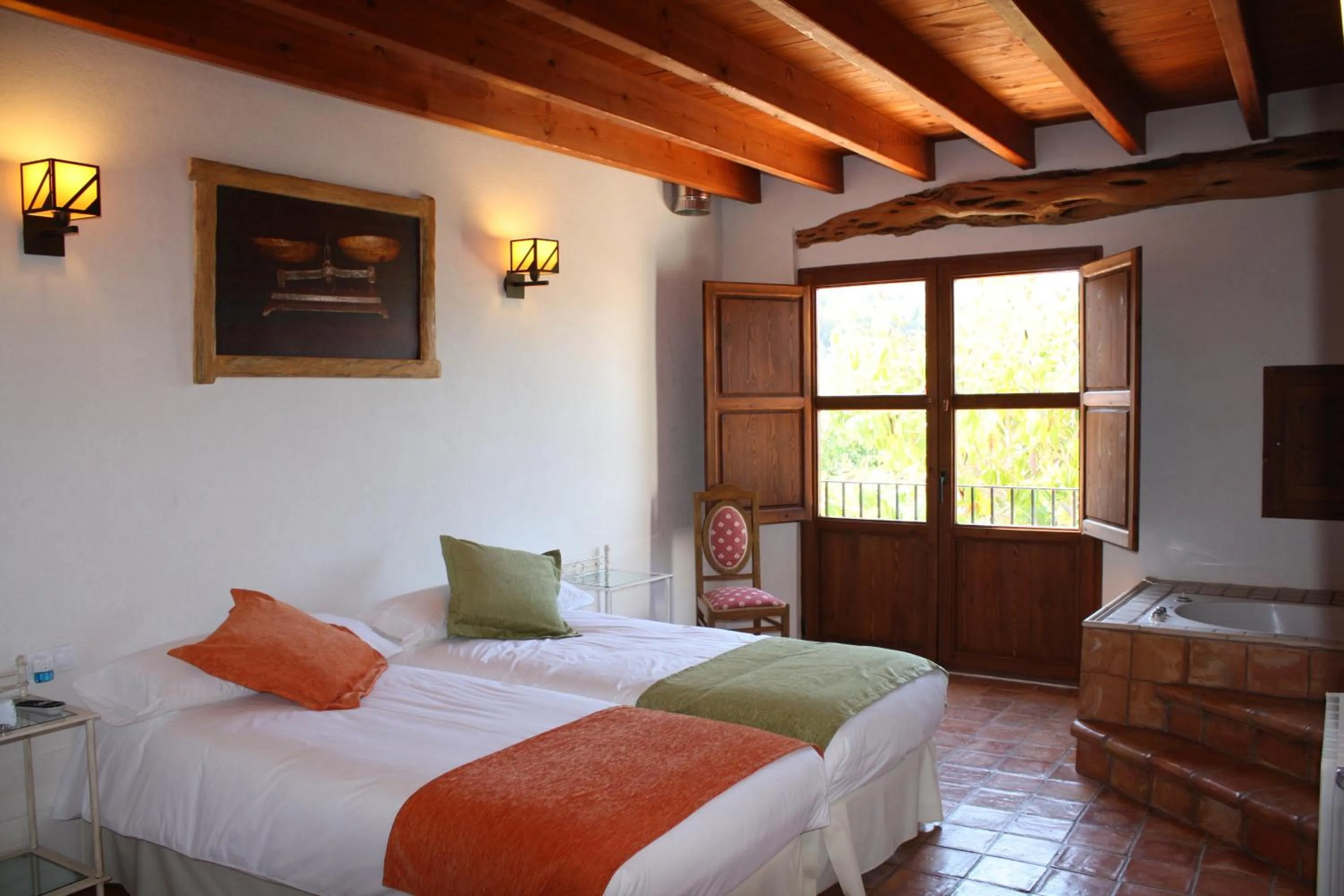 Photo of the whole room, Bed in Agroturismo Can Pere Sord
