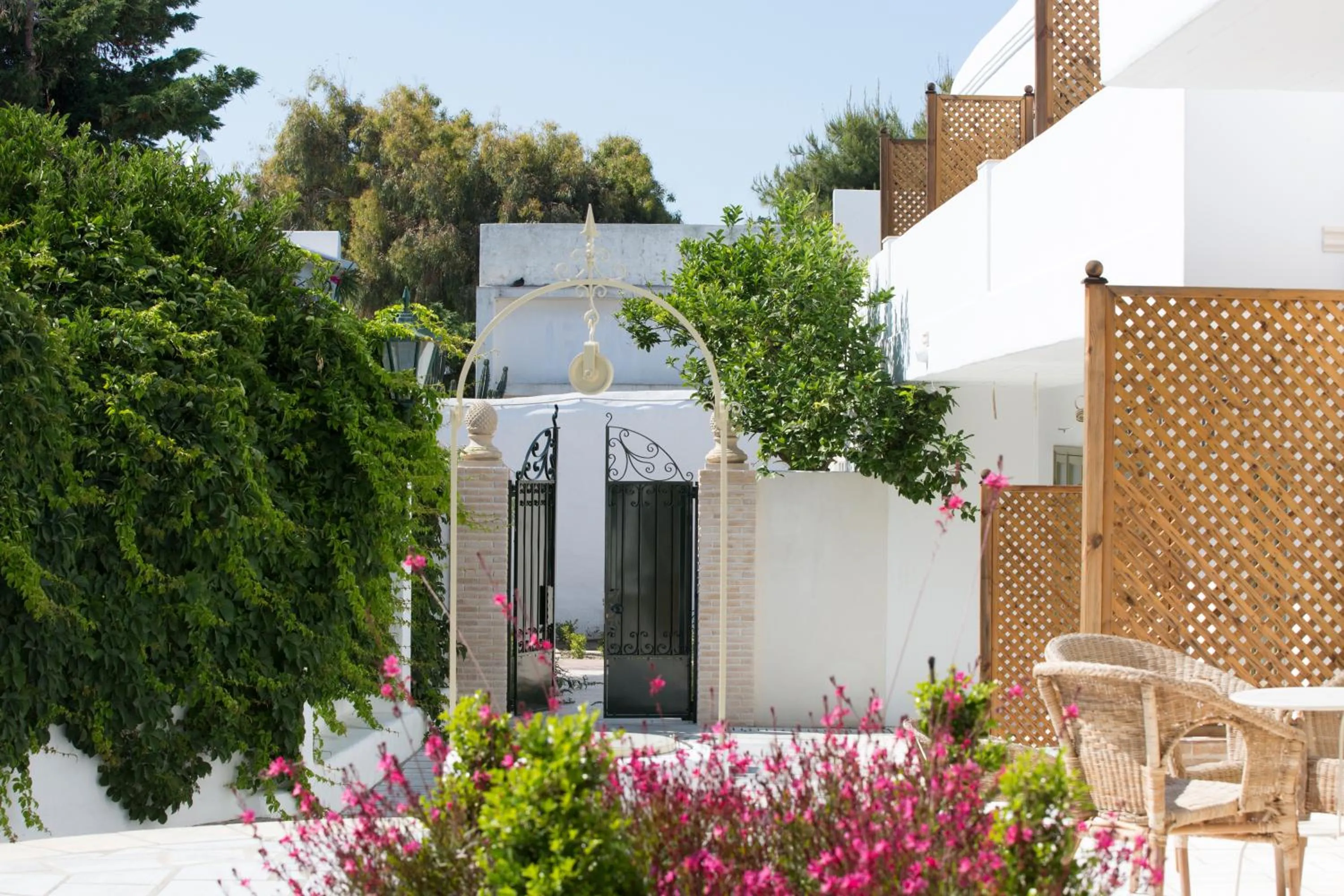 Garden in Kouneni Apartments
