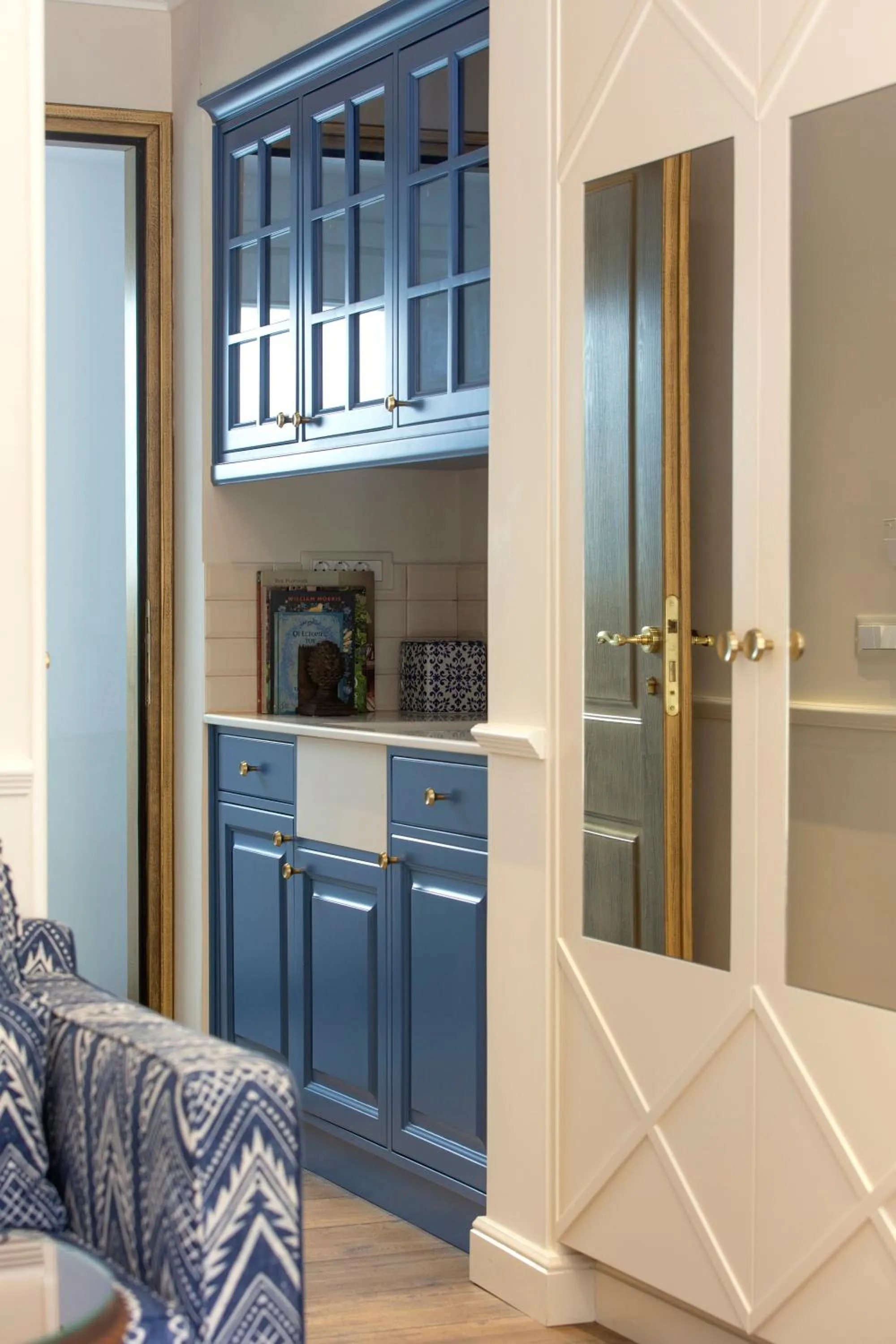 Kitchen or kitchenette in Kouneni Apartments