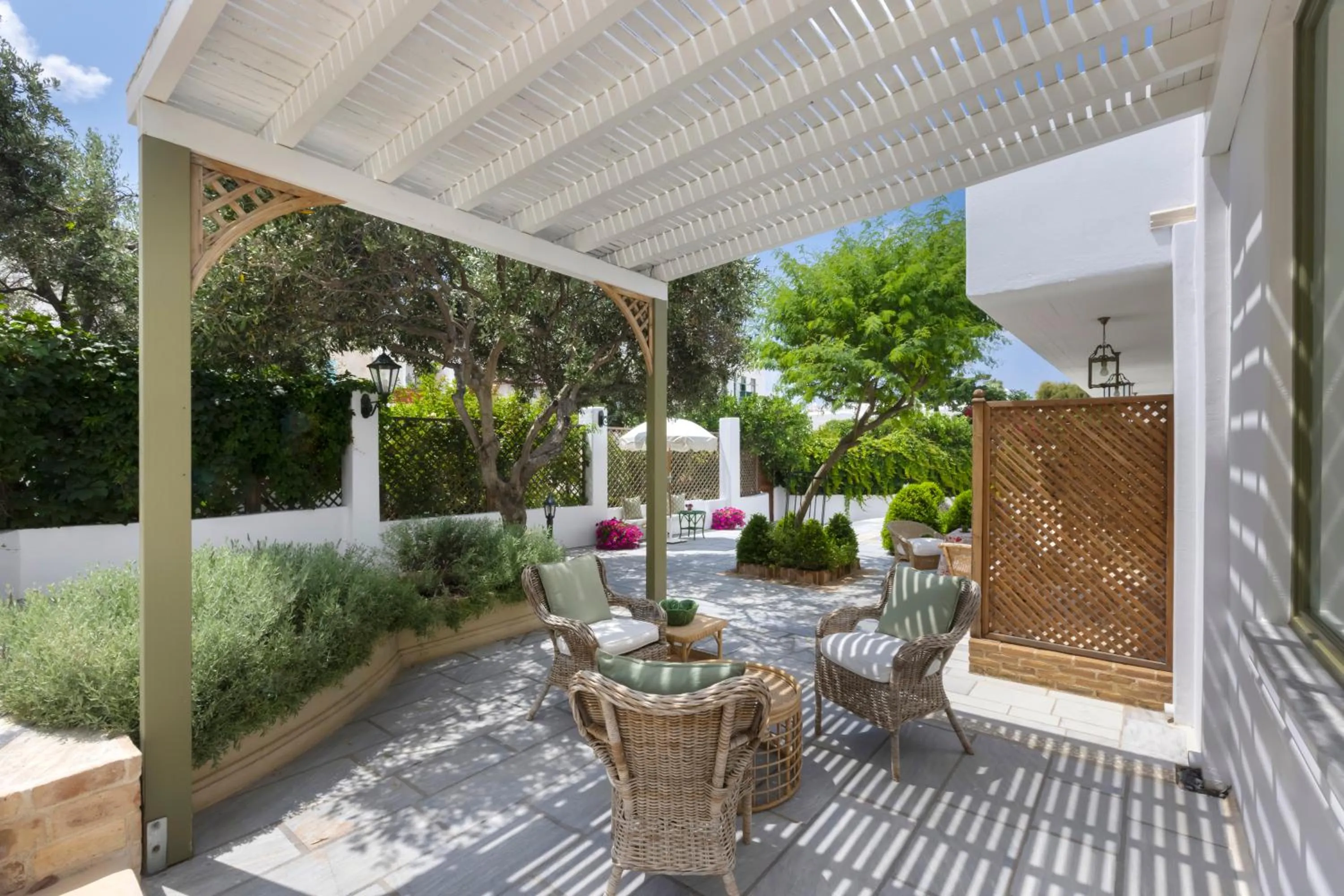 Patio in Kouneni Apartments