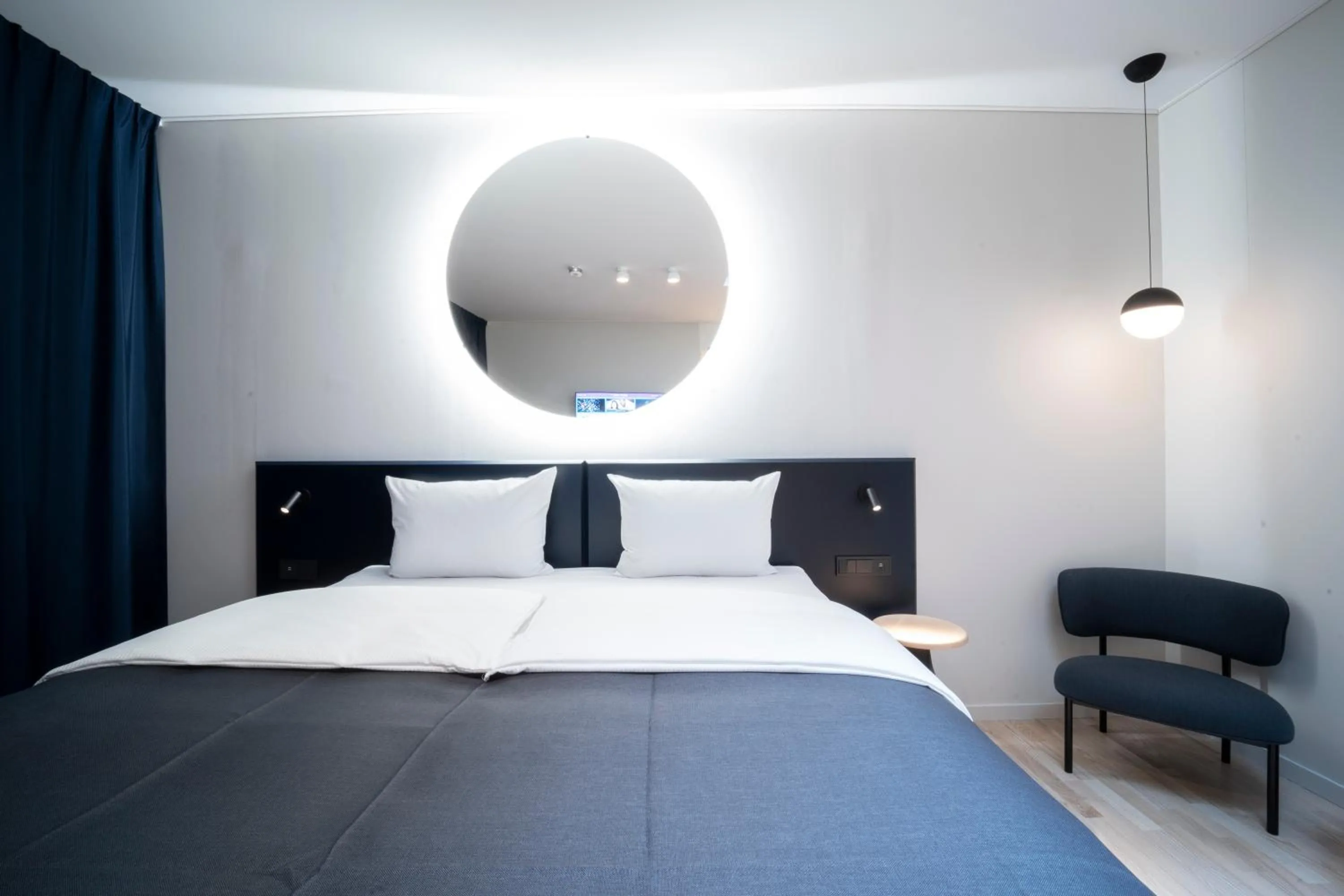 Bed in Quality Hotel Strawberry Arena