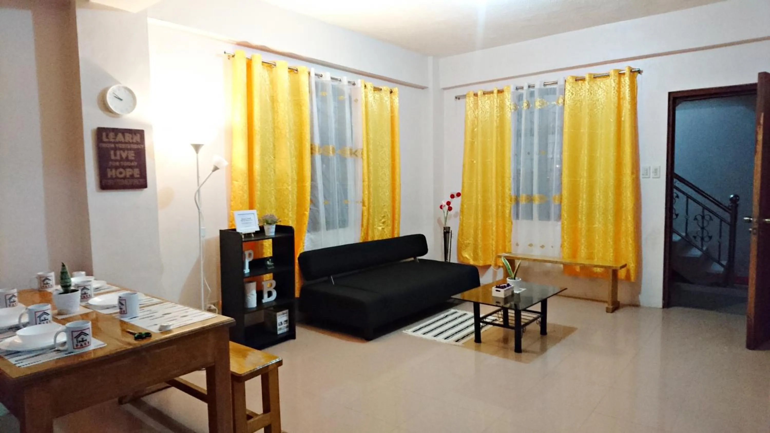 Living room in PARB Tuguegarao
