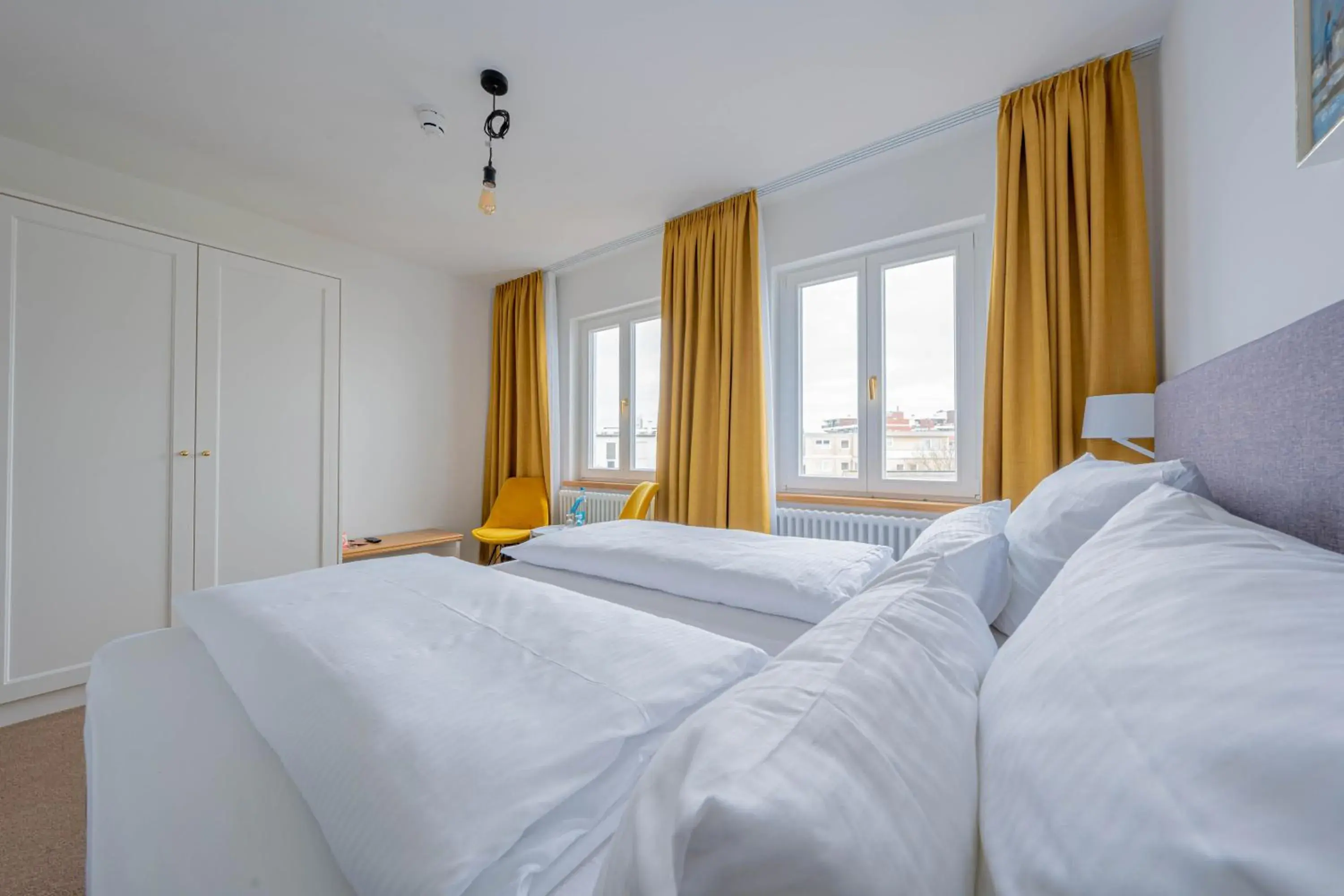 Photo of the whole room, Bed in Logierhaus am Rathaus Photo of the whole room, Bed in Logierhaus am Rathaus