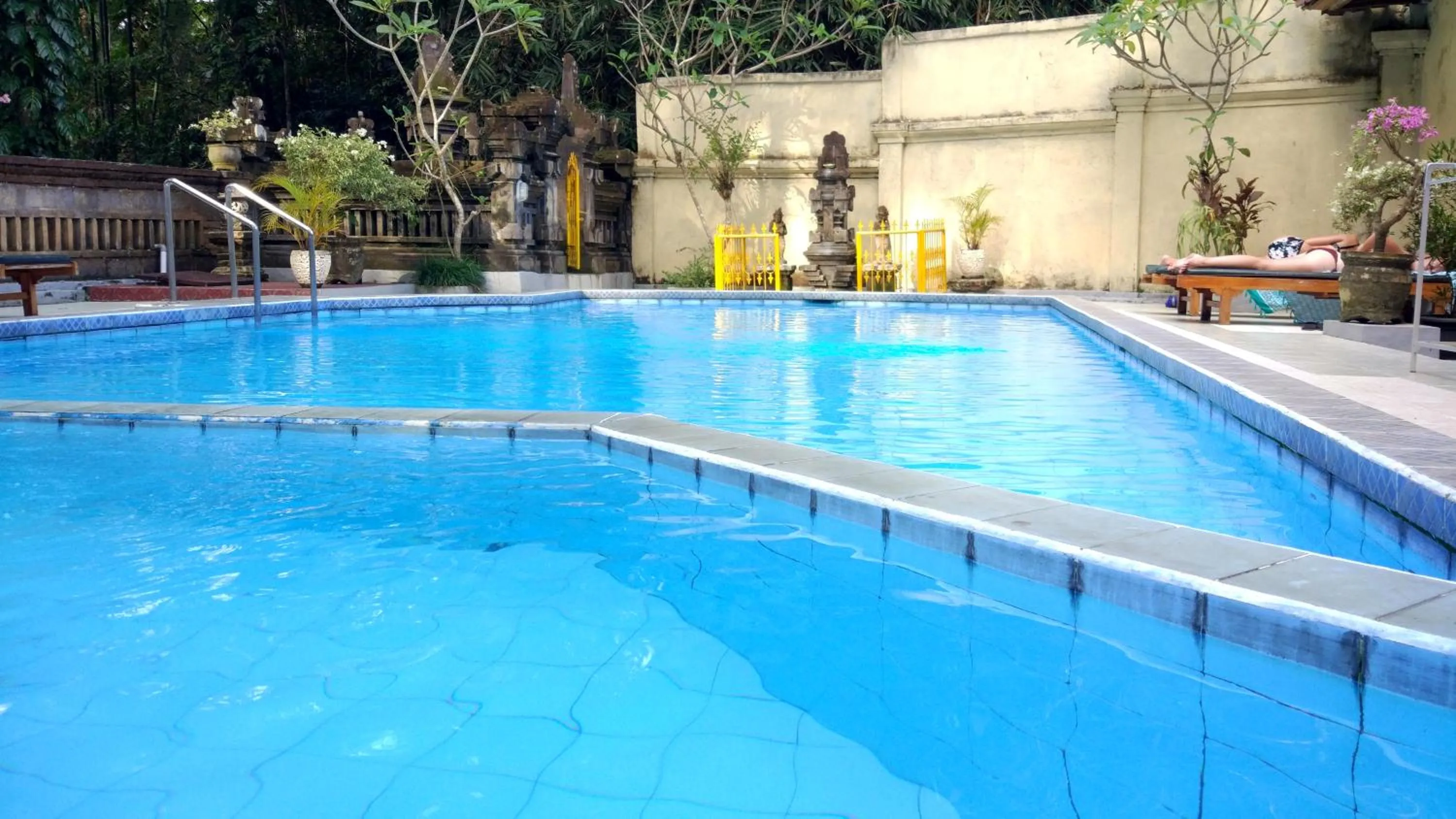 Swimming pool in Puri Bebengan Bungalows