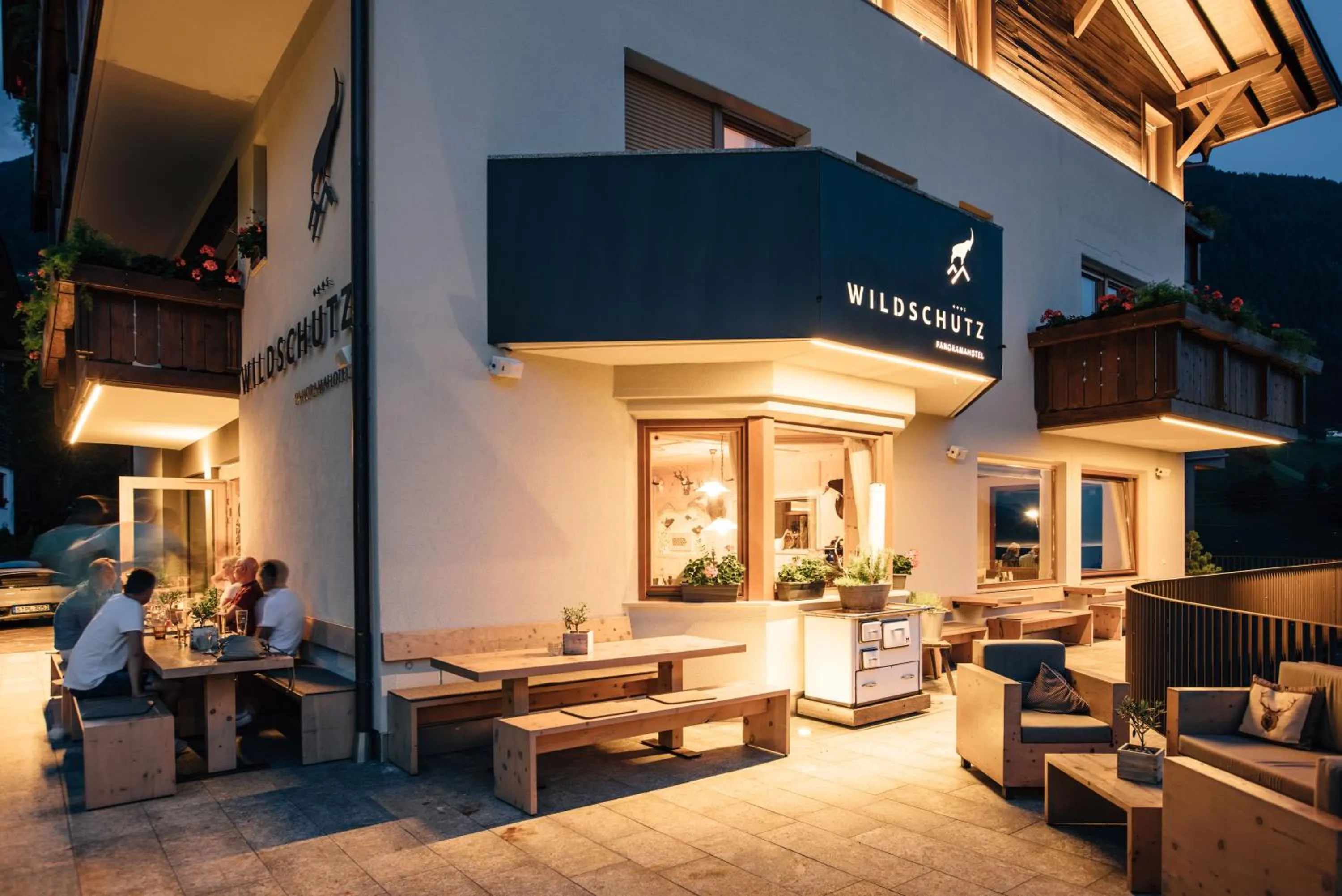 Property building in Hotel Wildschütz