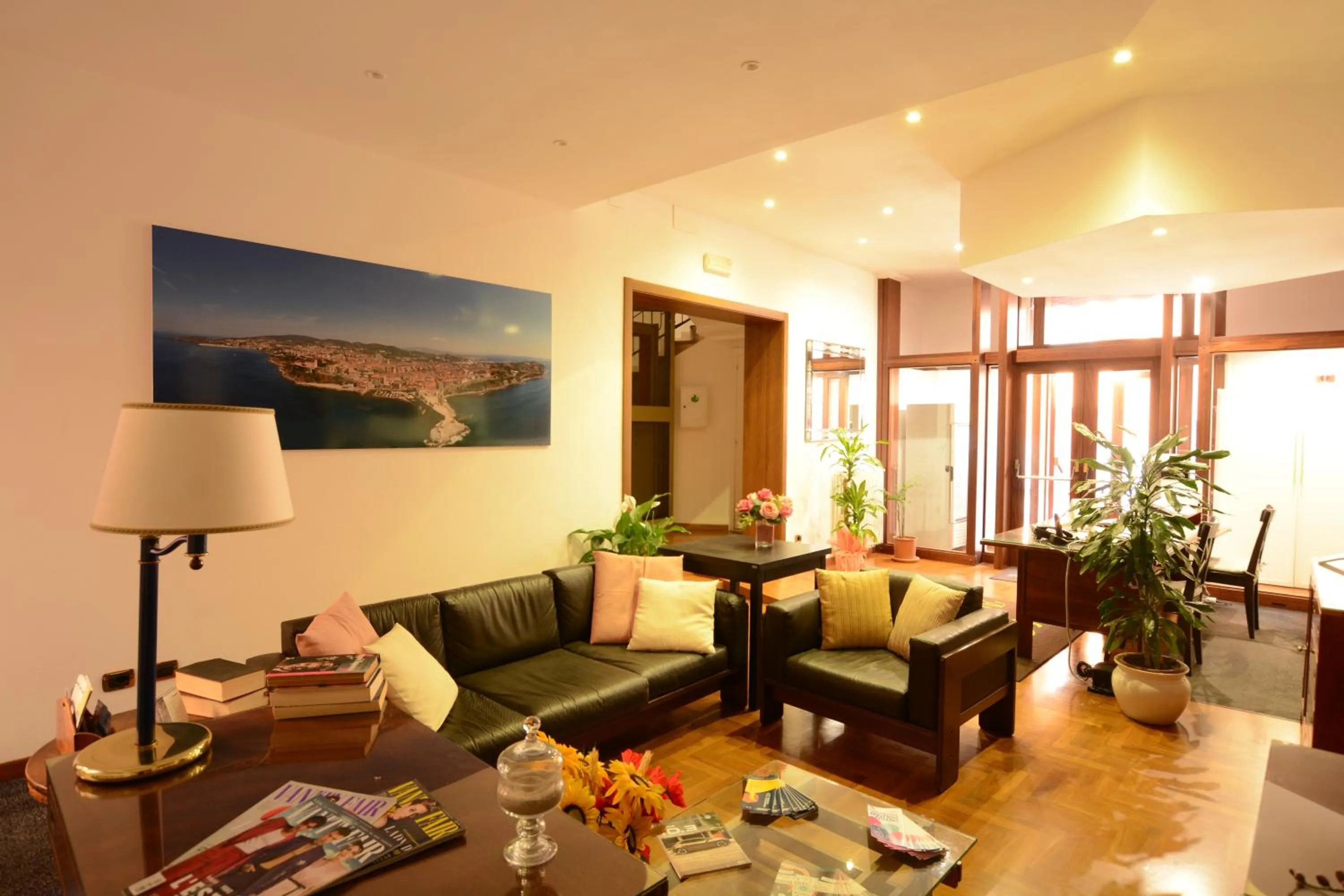 Lobby or reception in Albergo Italia