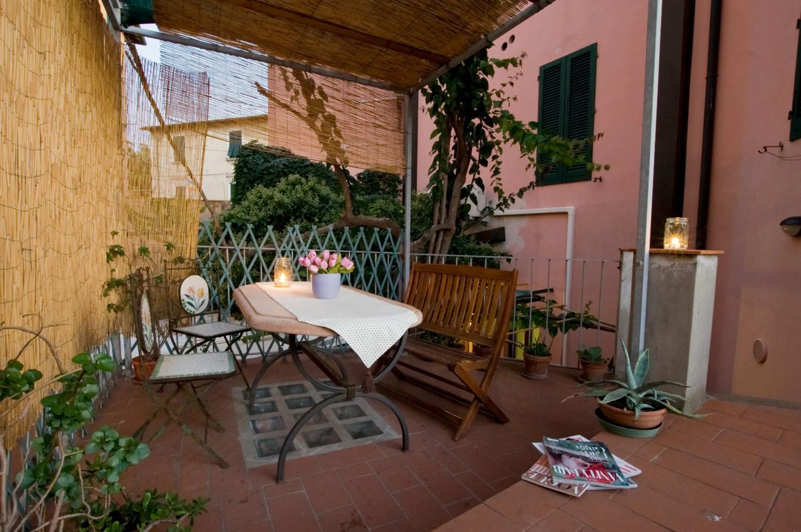 Patio in Albergo Italia