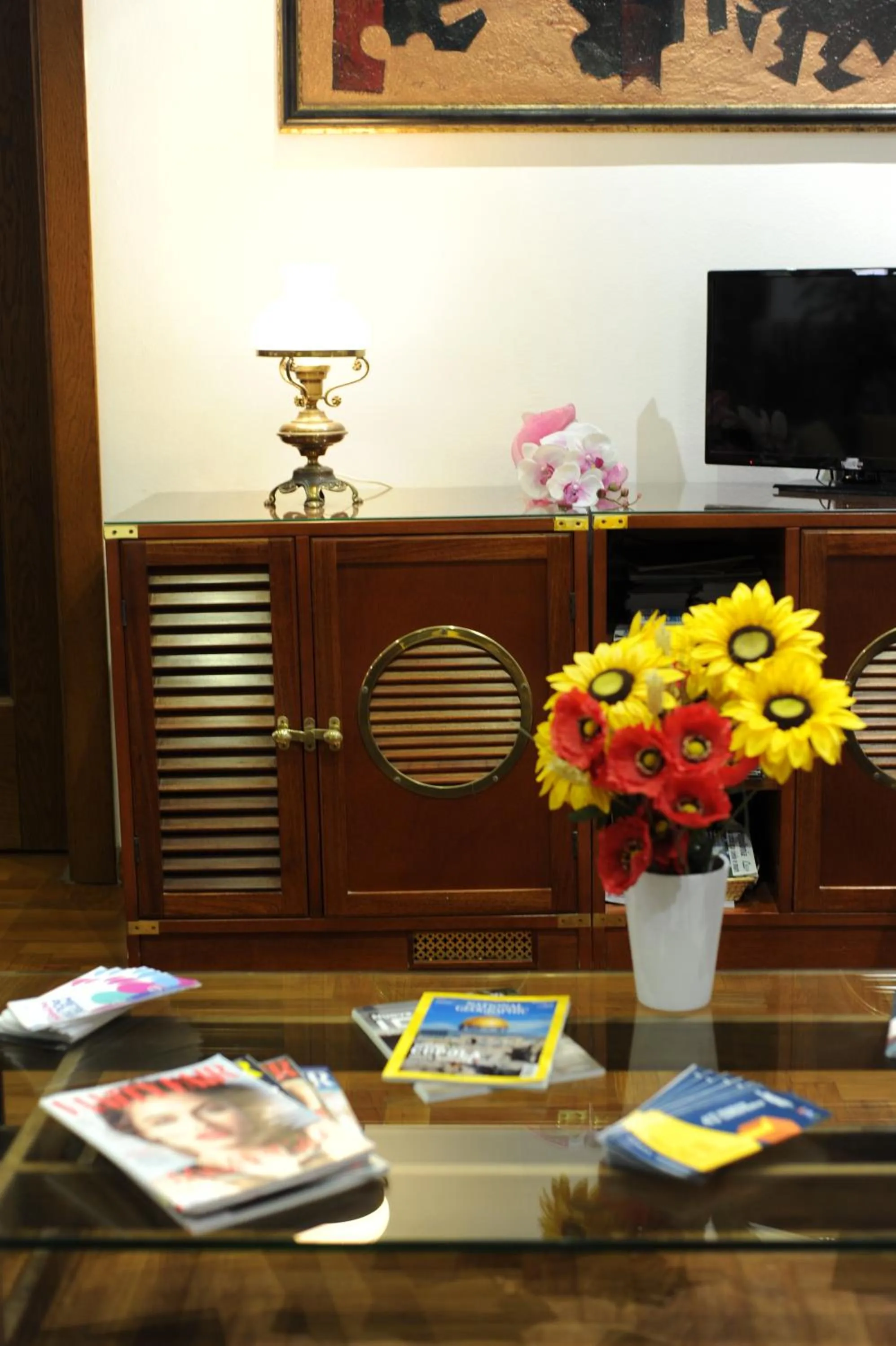 TV and multimedia in Albergo Italia