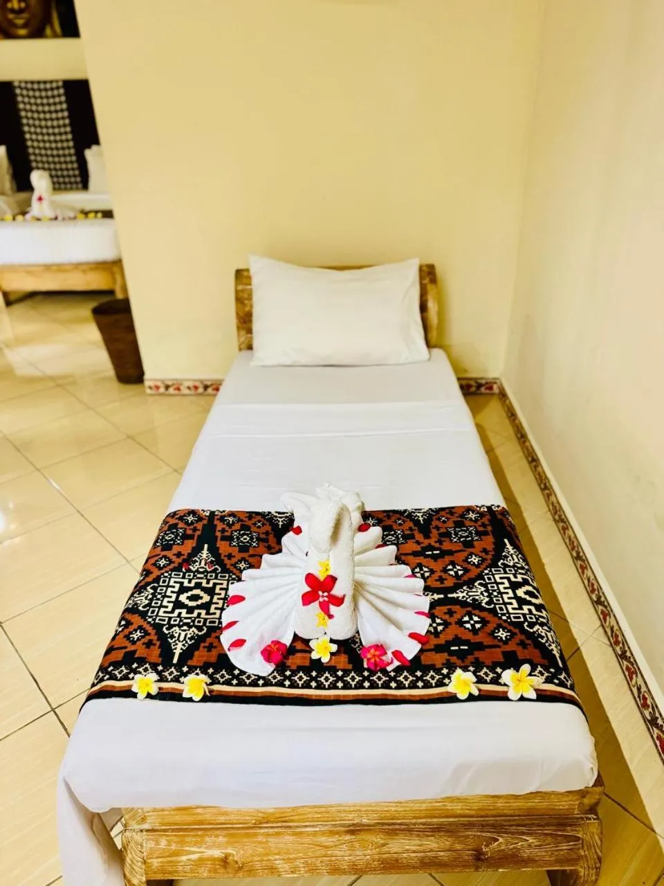 Bed in Bungalow Geringsing