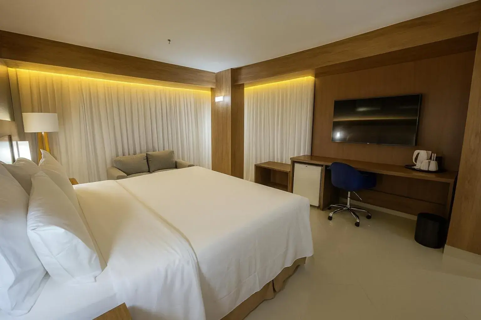 View (from property/room), Bed in Holiday Inn Express Belem Ananindeua by IHG View (from property/room), Bed in Holiday Inn Express Belem Ananindeua by IHG