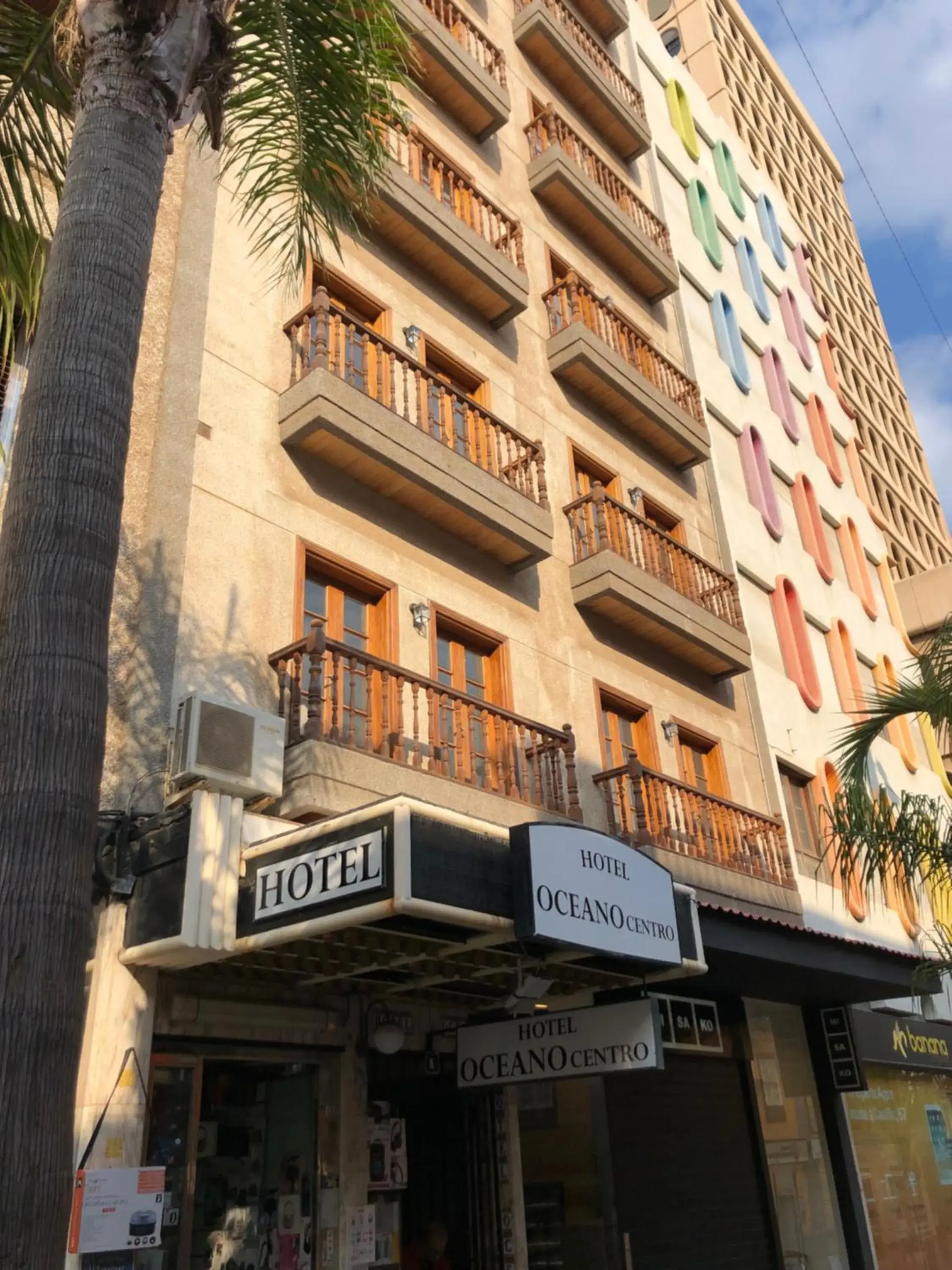 Property building in Hotel Océano Centro Property building in Hotel Océano Centro