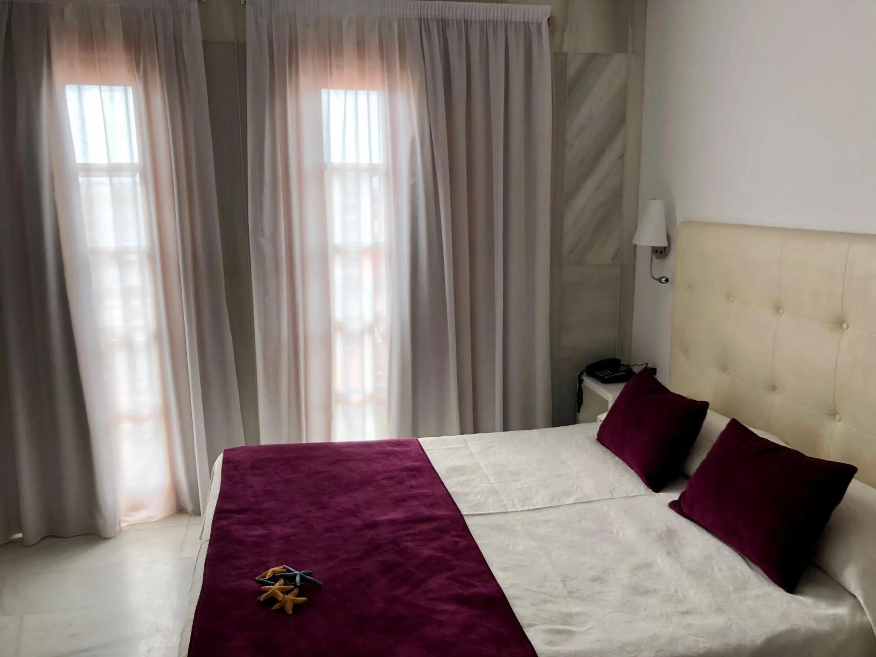 Bed in Hotel Océano Centro