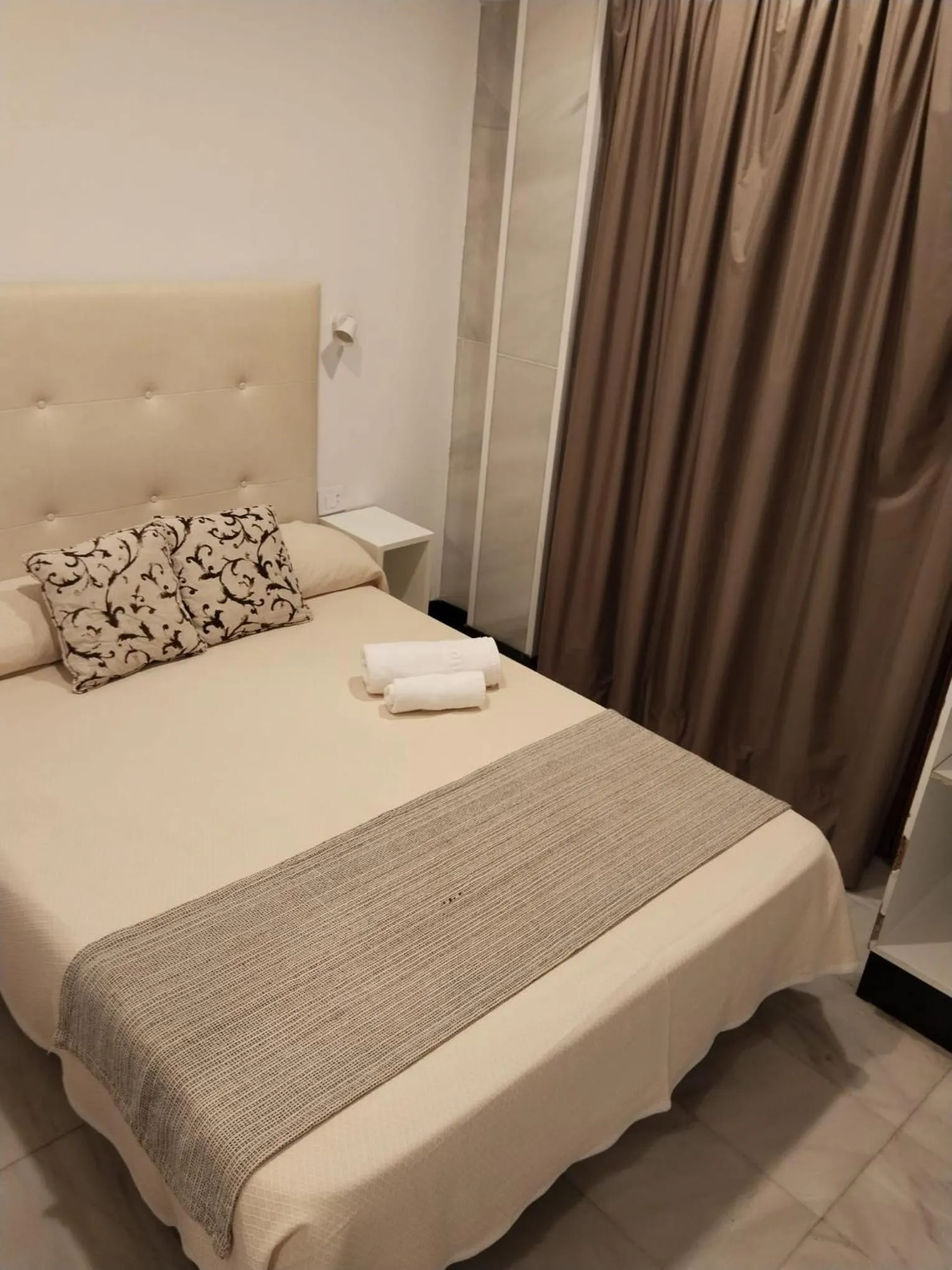 Bed in Hotel Océano Centro