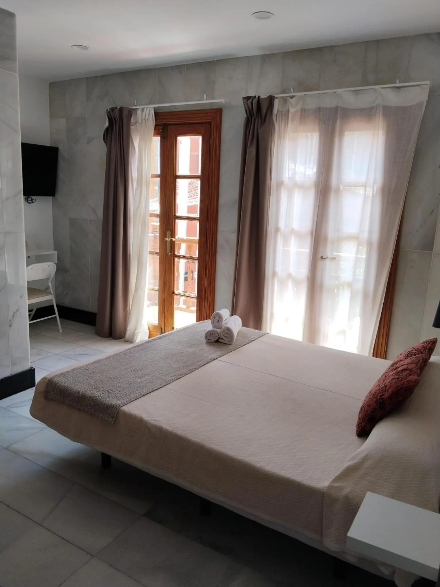 Bed in Hotel Océano Centro