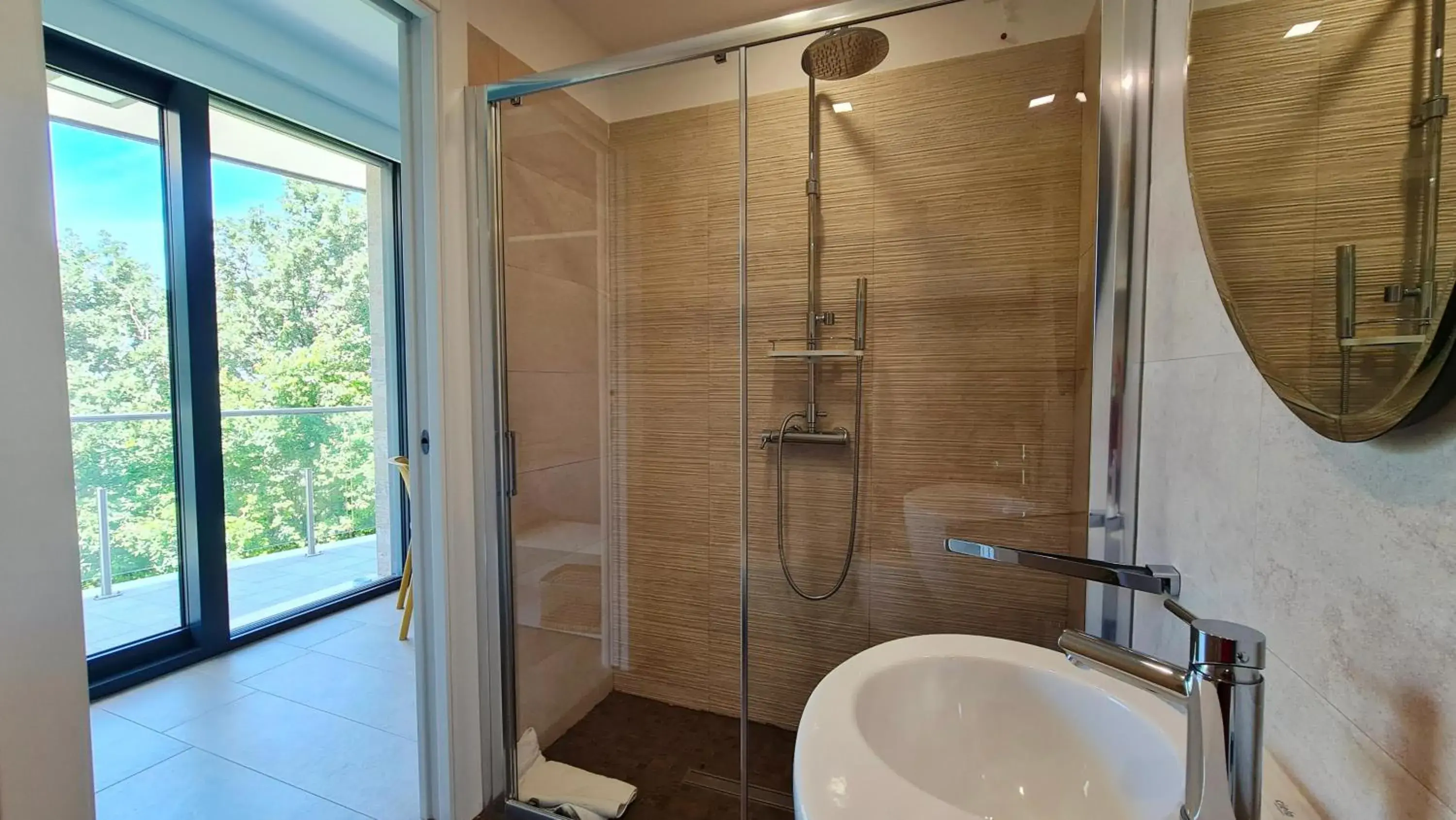 Double Room with Balcony and Sea View - single occupancy in Villa Verna Agriresort Double Room with Balcony and Sea View - single occupancy in Villa Verna Agriresort