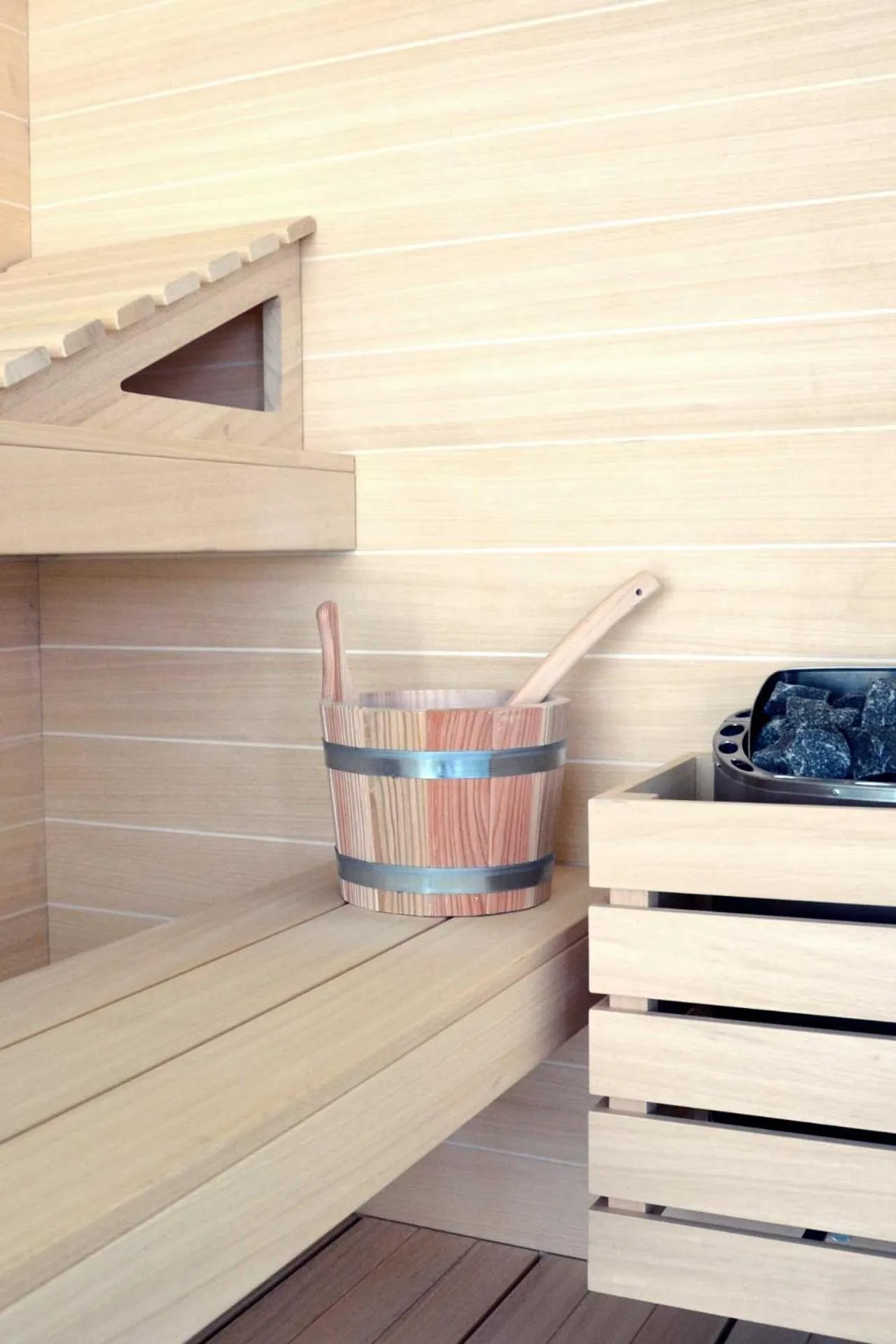 Sauna in Villa Verna Agriresort