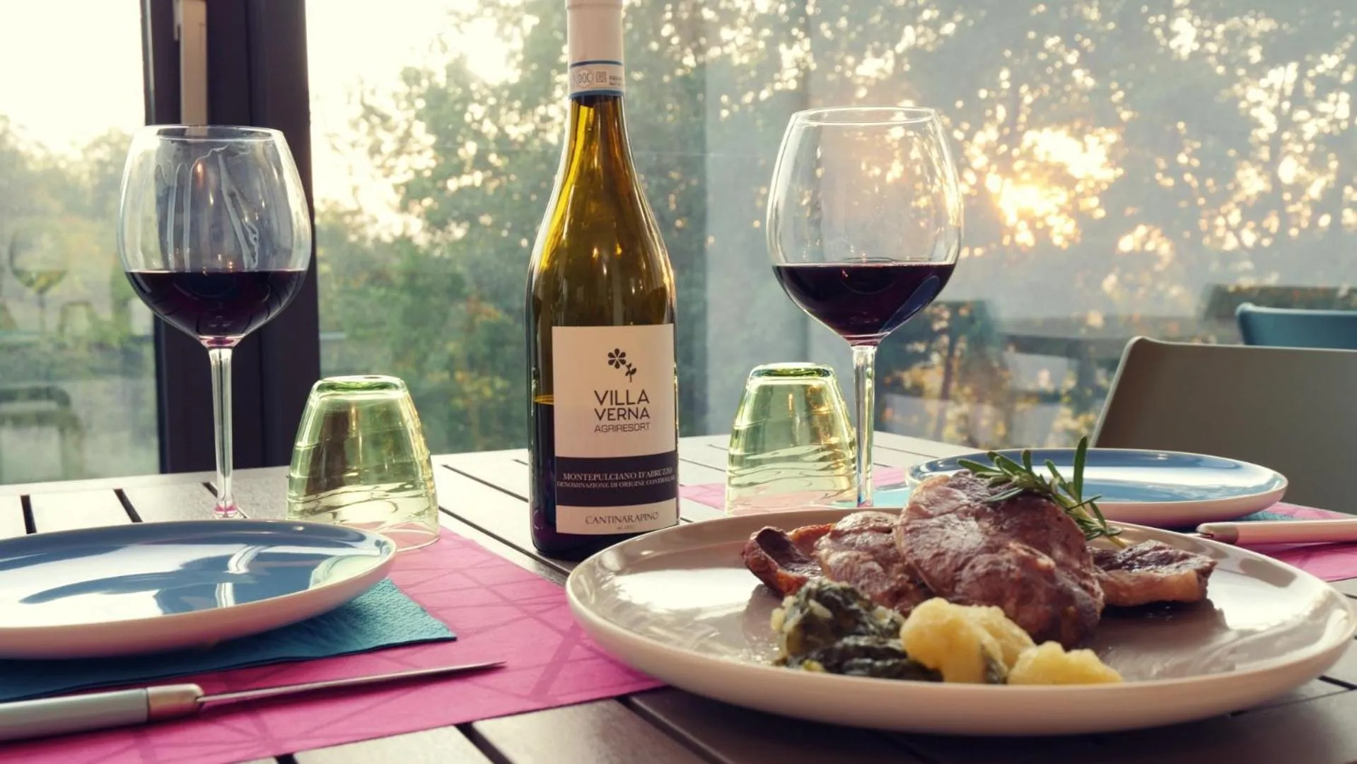 Restaurant/places to eat in Villa Verna Agriresort