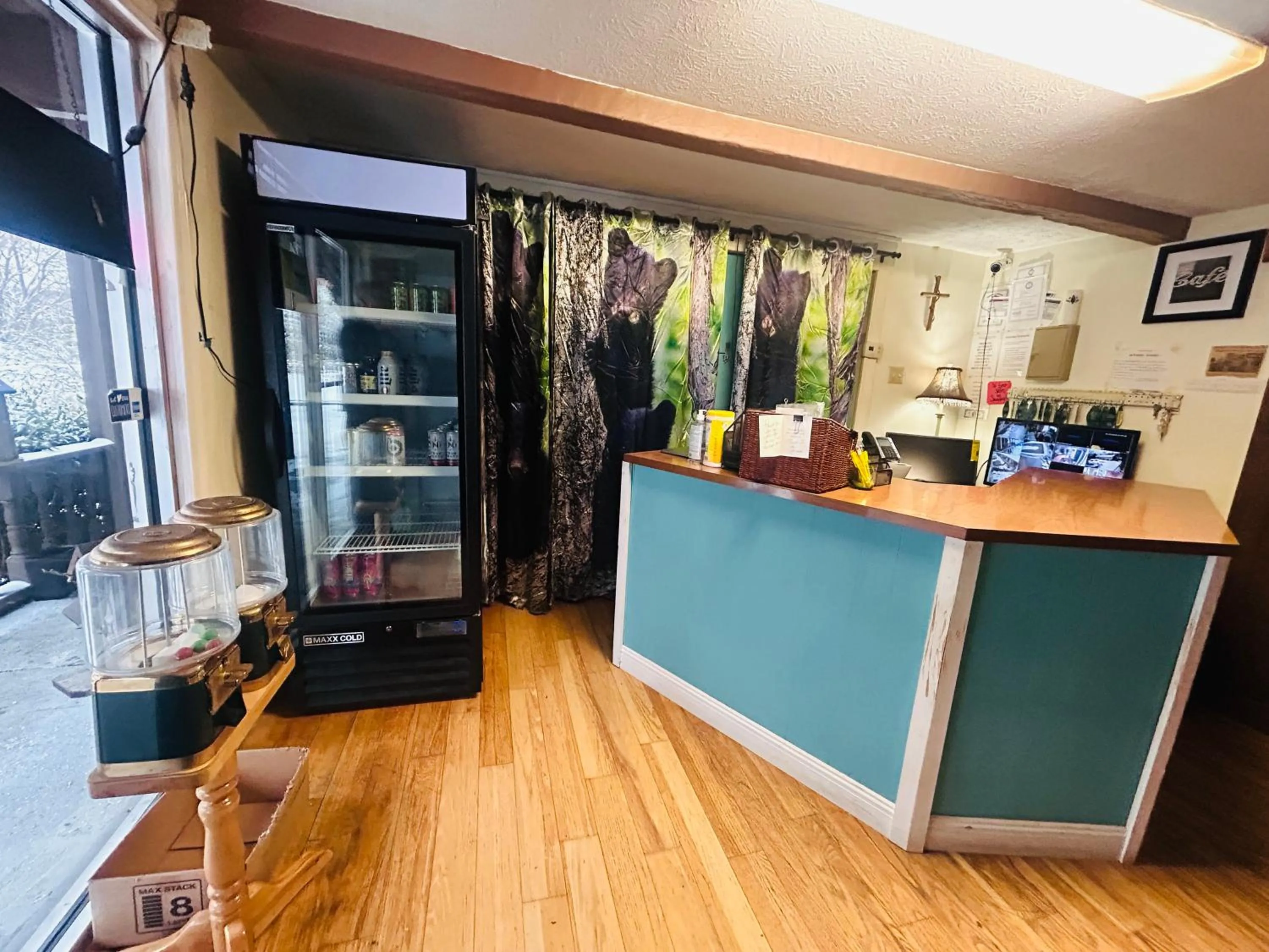 Lobby or reception in Big South Fork Trail Lodge Stearns