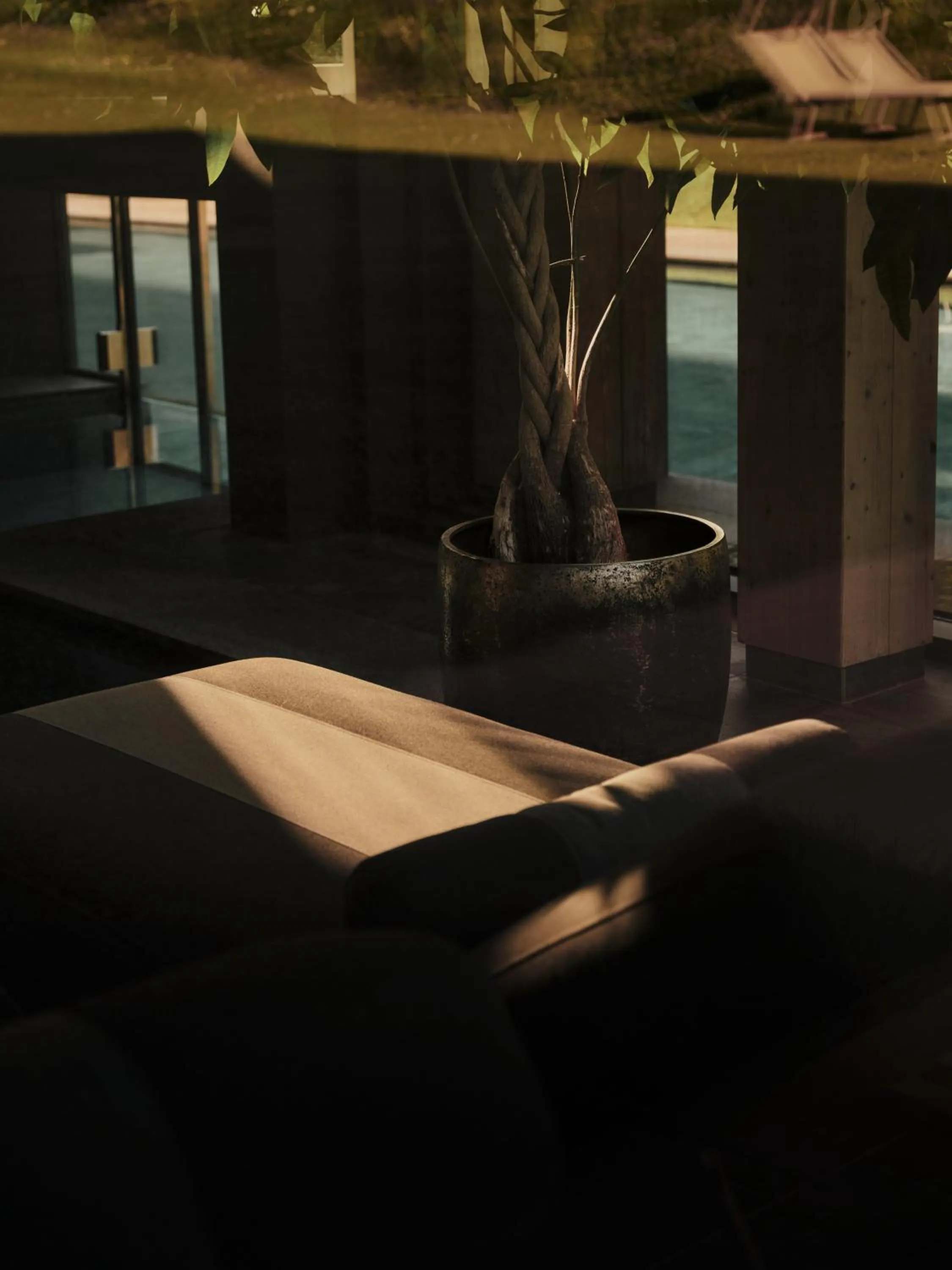 Swimming pool in Hotel Pustertalerhof