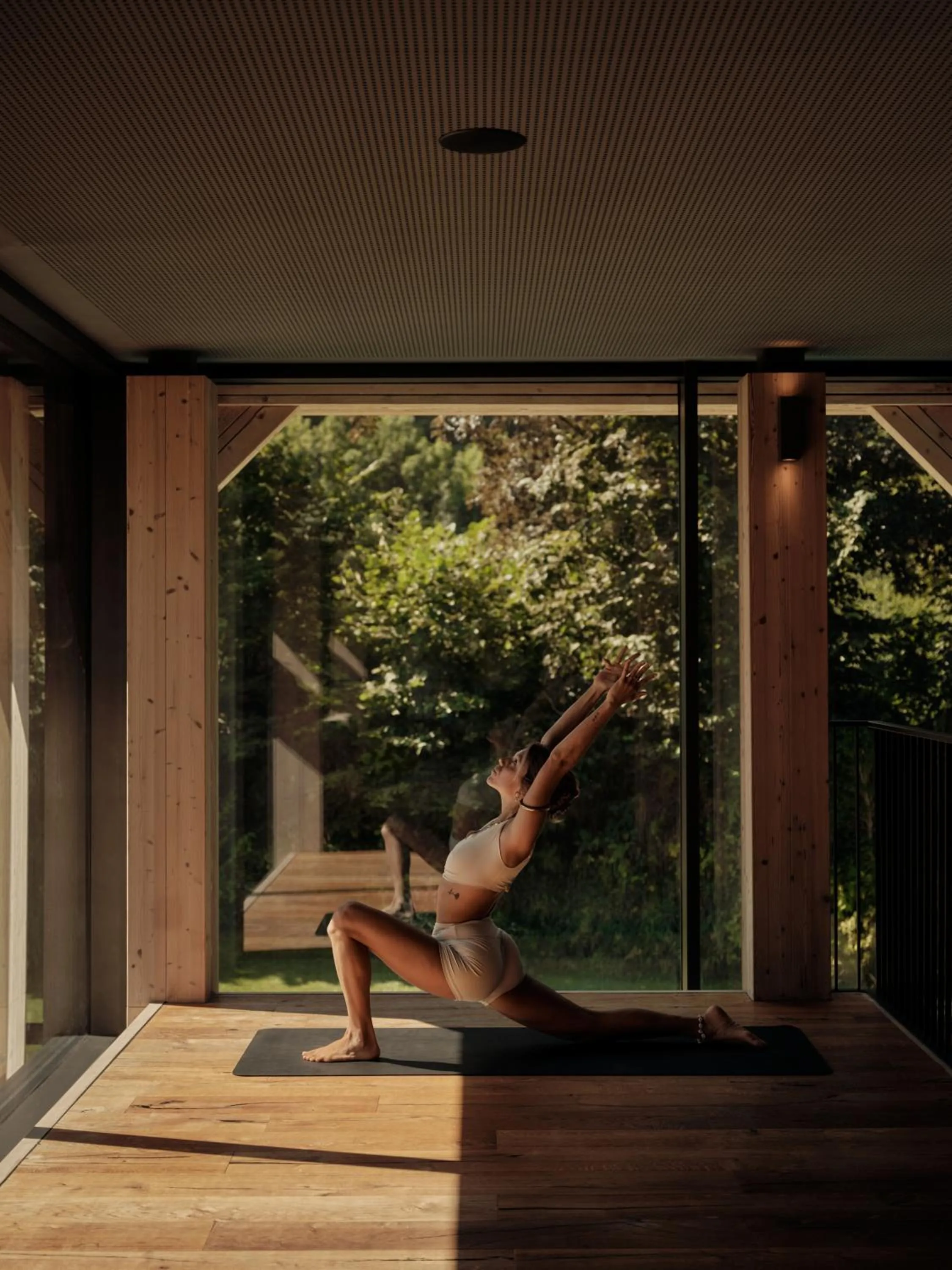 Swimming pool in Hotel Pustertalerhof