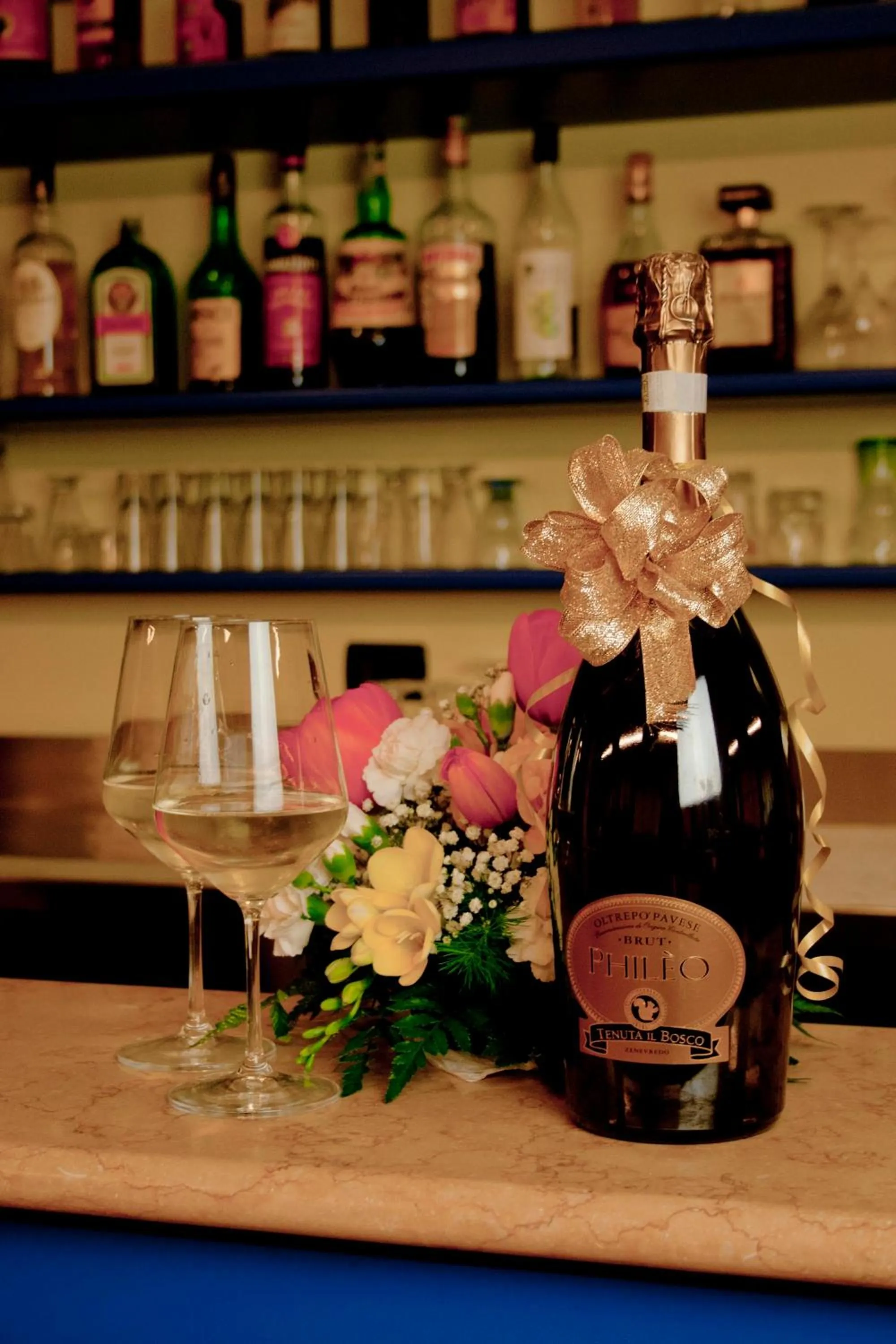 Alcoholic drinks in Hotel Michelangelo