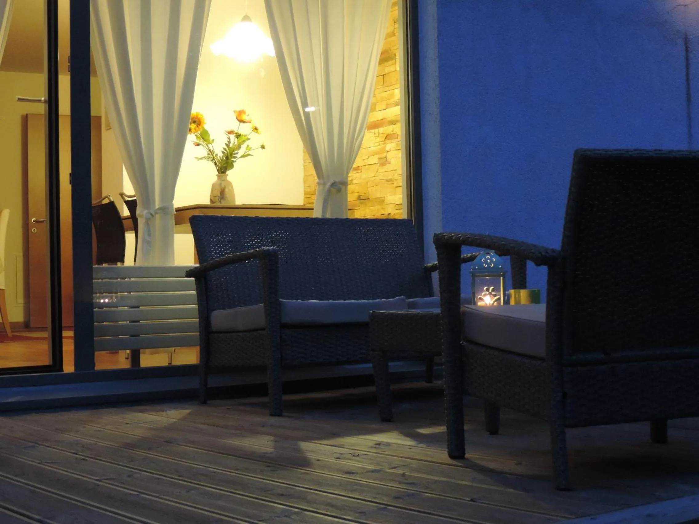 Garden in B&B Casa Vanzetta