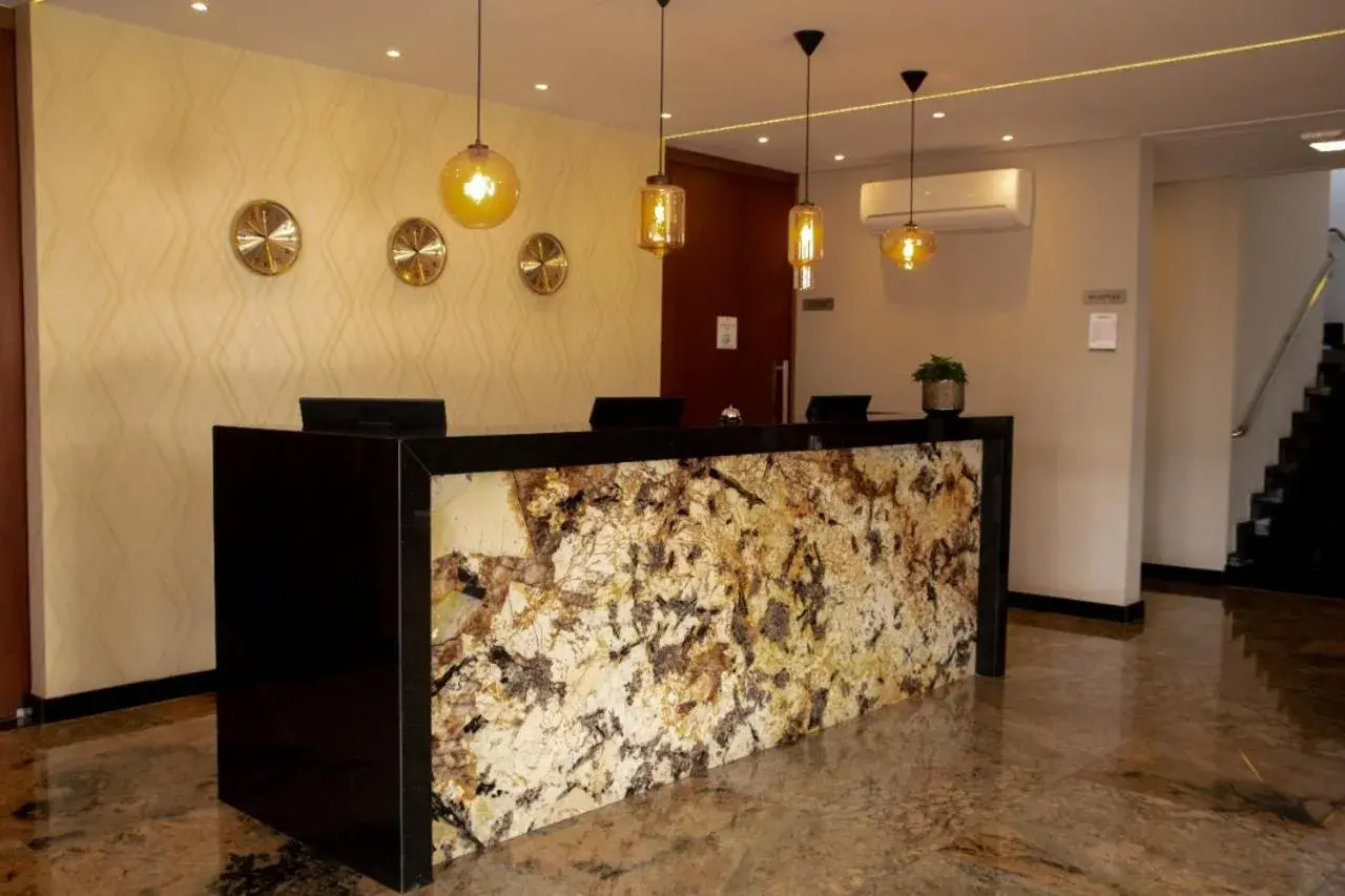 Lobby or reception in Avenida Park Hotel - Iturama Lobby or reception in Avenida Park Hotel - Iturama