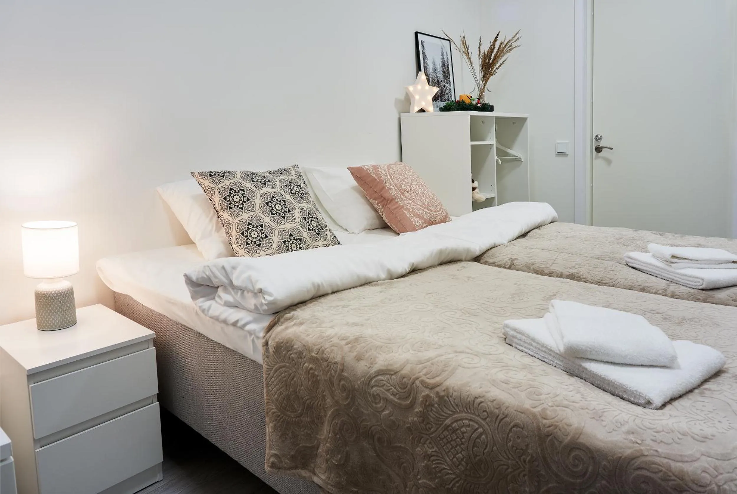 Decorative detail, Bed in Inn Tourist Hostel